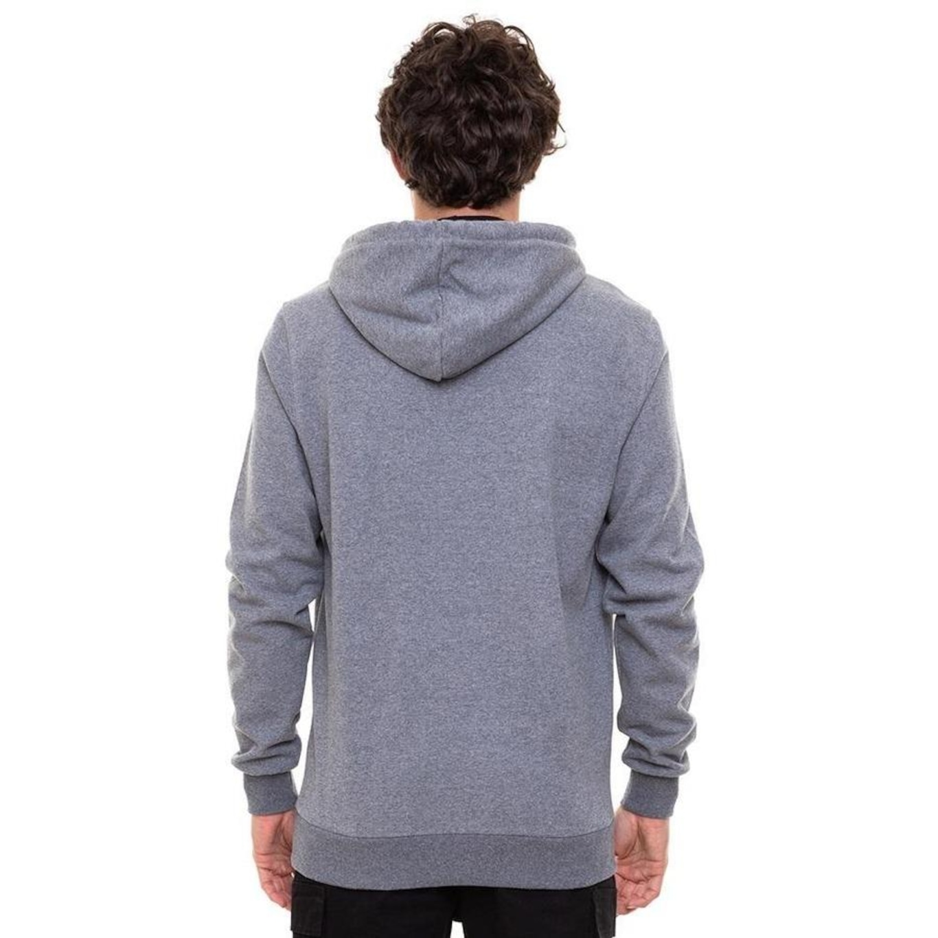 Blusão de Moletom com Capuz Quiksilver Fech Patch Round - Masculino - Foto 3