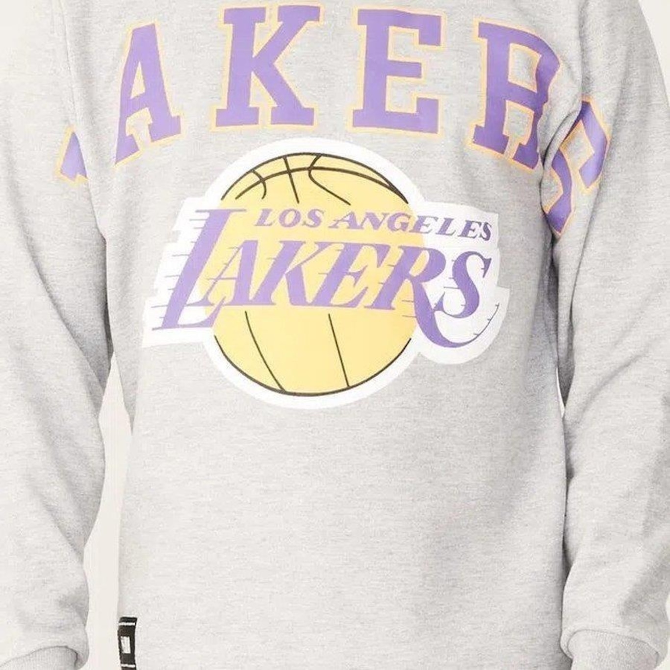 Moletom Careca NBA Los Angeles Lakers Masculino - Foto 4