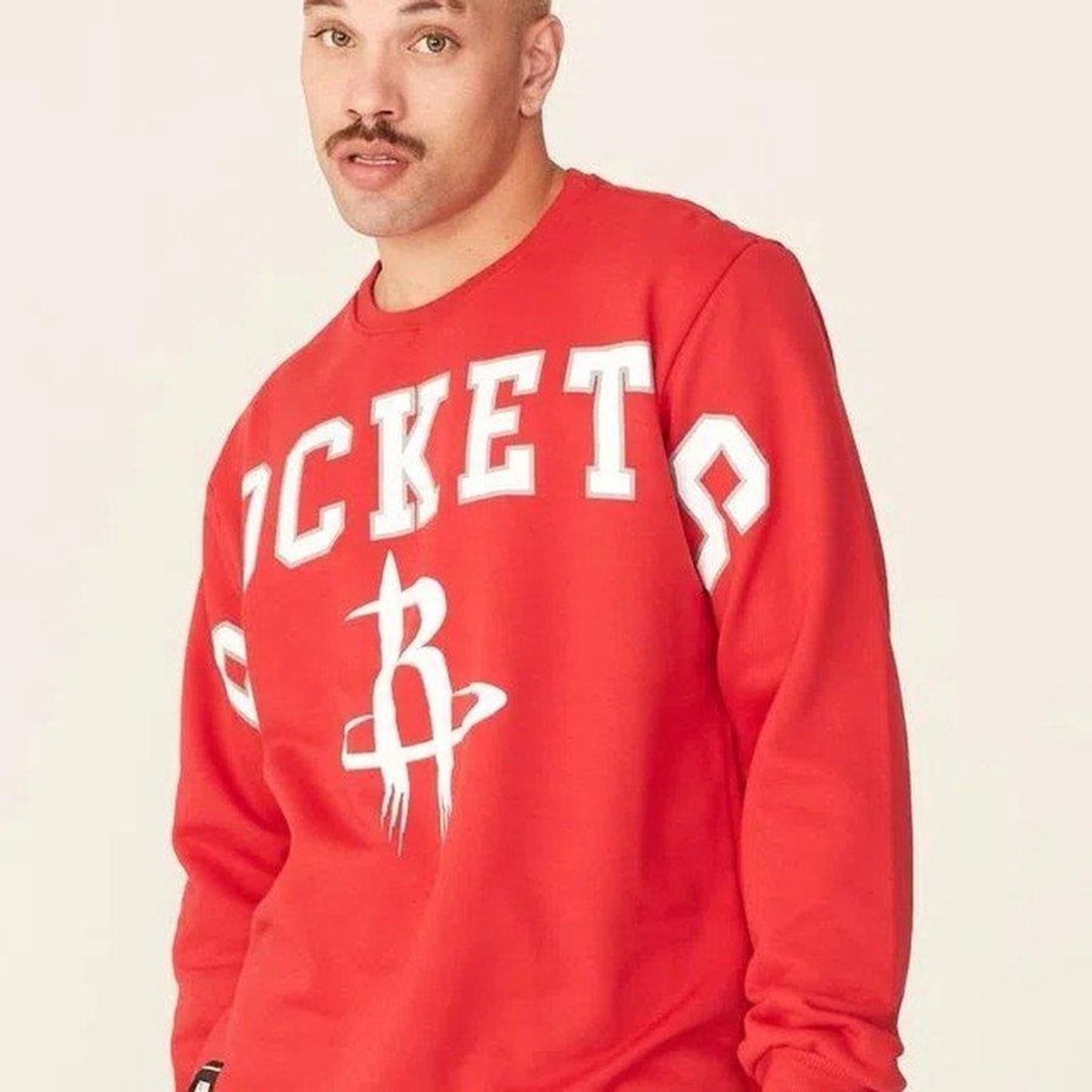 Moletom Careca NBA Houston Rockets Masculino - Foto 2