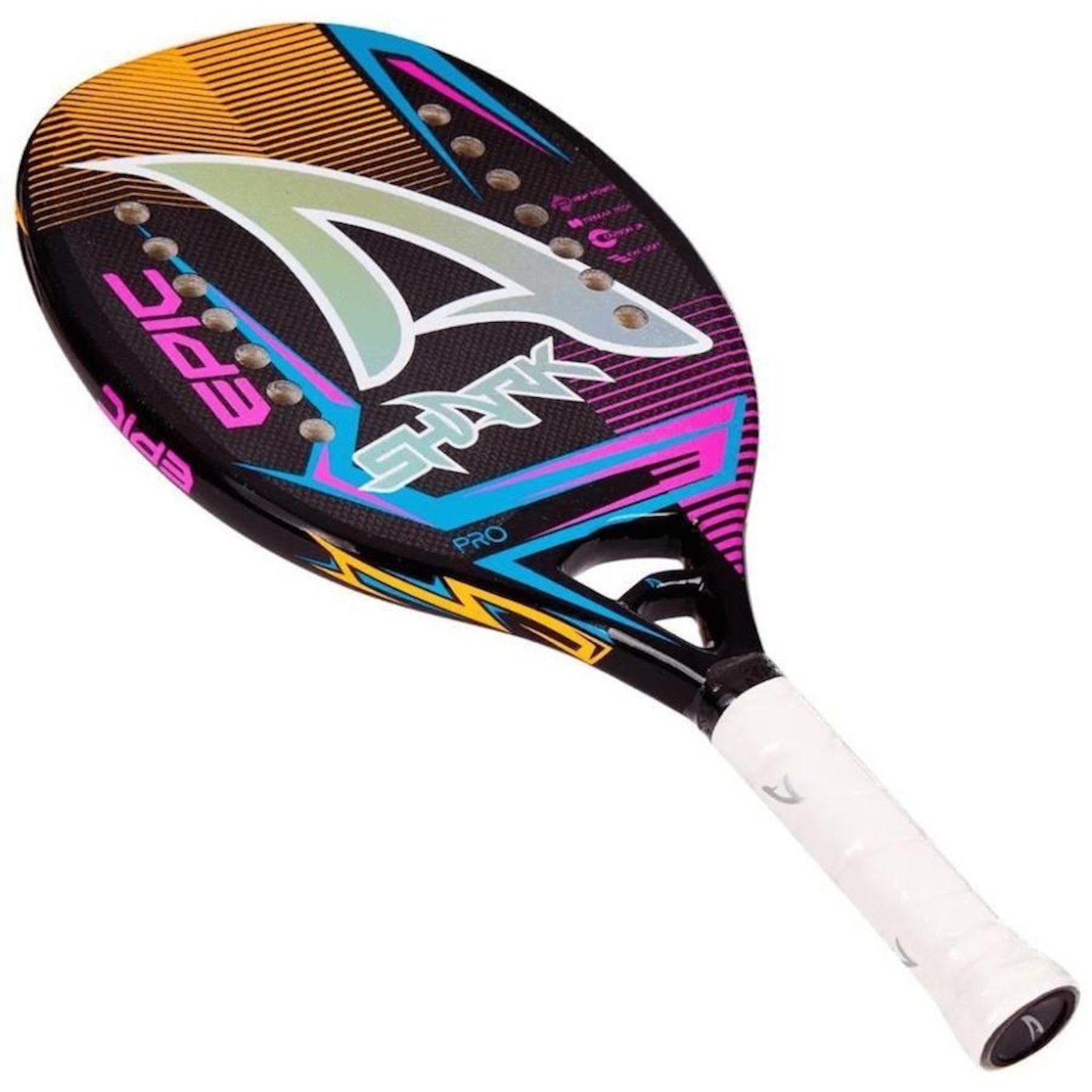 Raquete de Beach Tennis Shark Epic 2022 + Capa - Foto 3