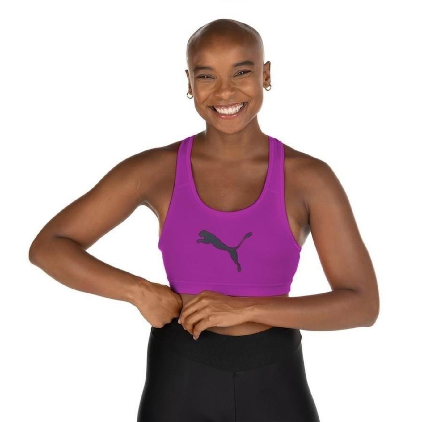 Top Fitness Puma 4Keeps BRA - Adulto - Foto 1