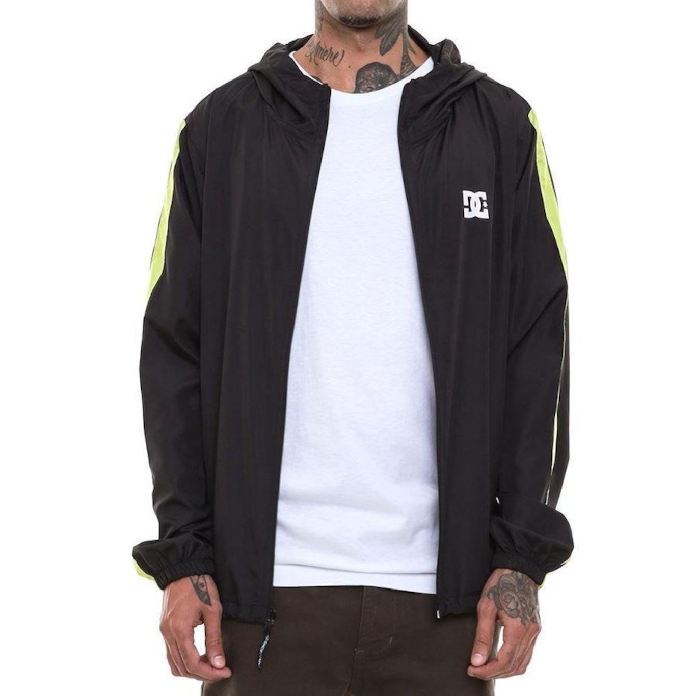 Jaqueta DC Shoes Hood Stripe - Masculina - Foto 3