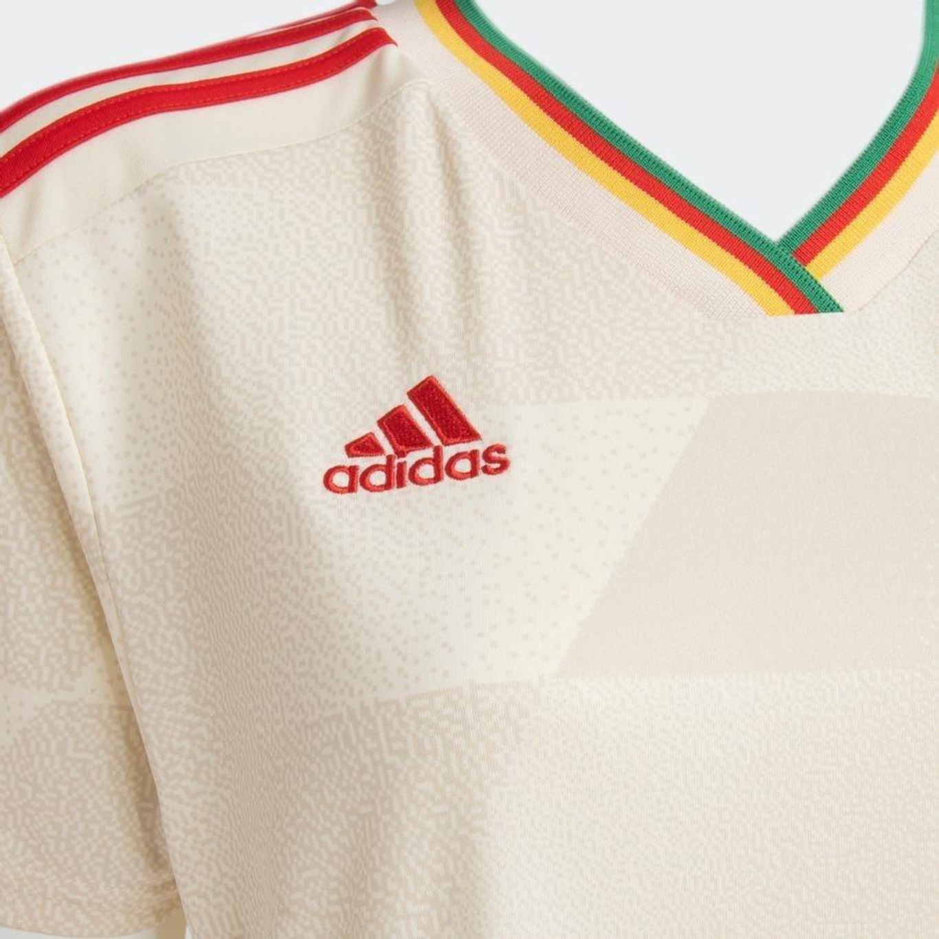 Camisa Adidas Internacional II Feminino HS5335 - Vermelho/Branco