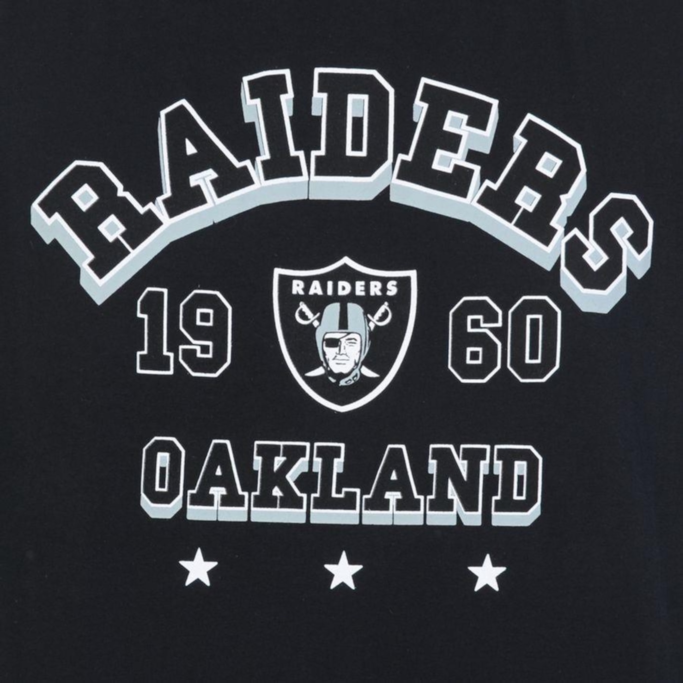 Camiseta New Era Sinse Team Raiders - Masculina - Foto 3