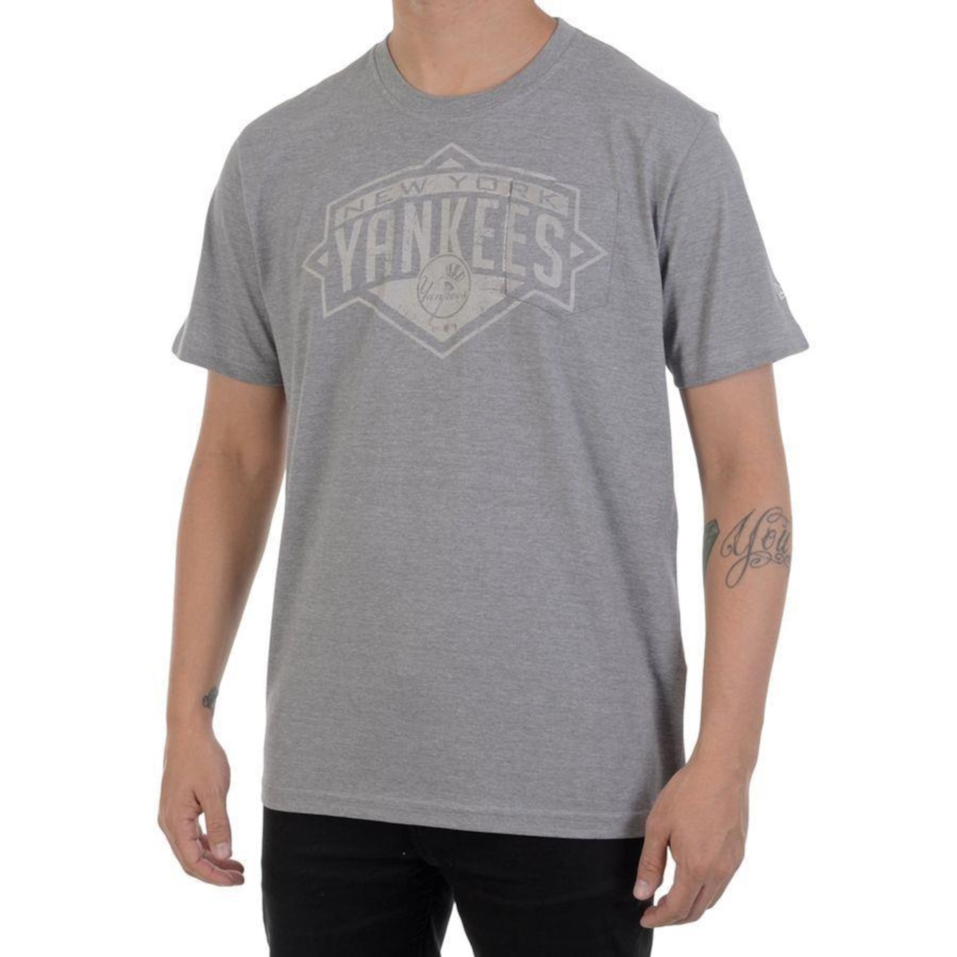 Camiseta New Era New York Yankees Core - Masculina - Foto 2