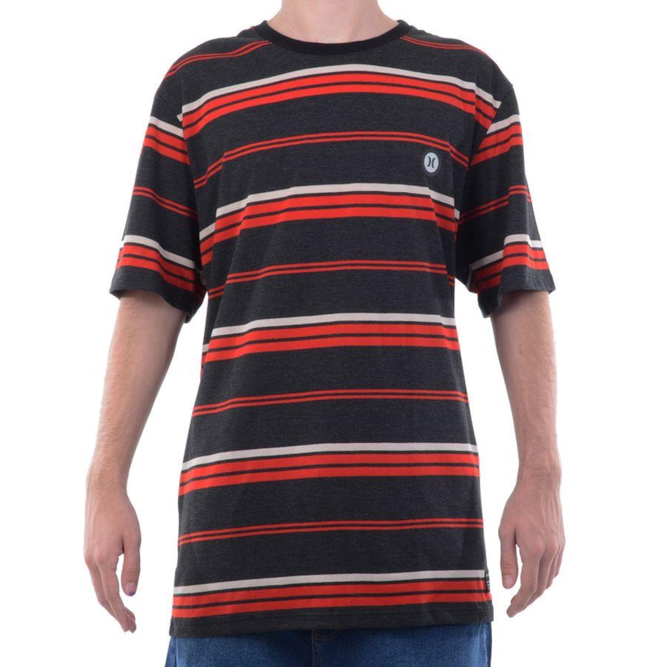 Camiseta Hurley Especial Cross - Masculina - Foto 1