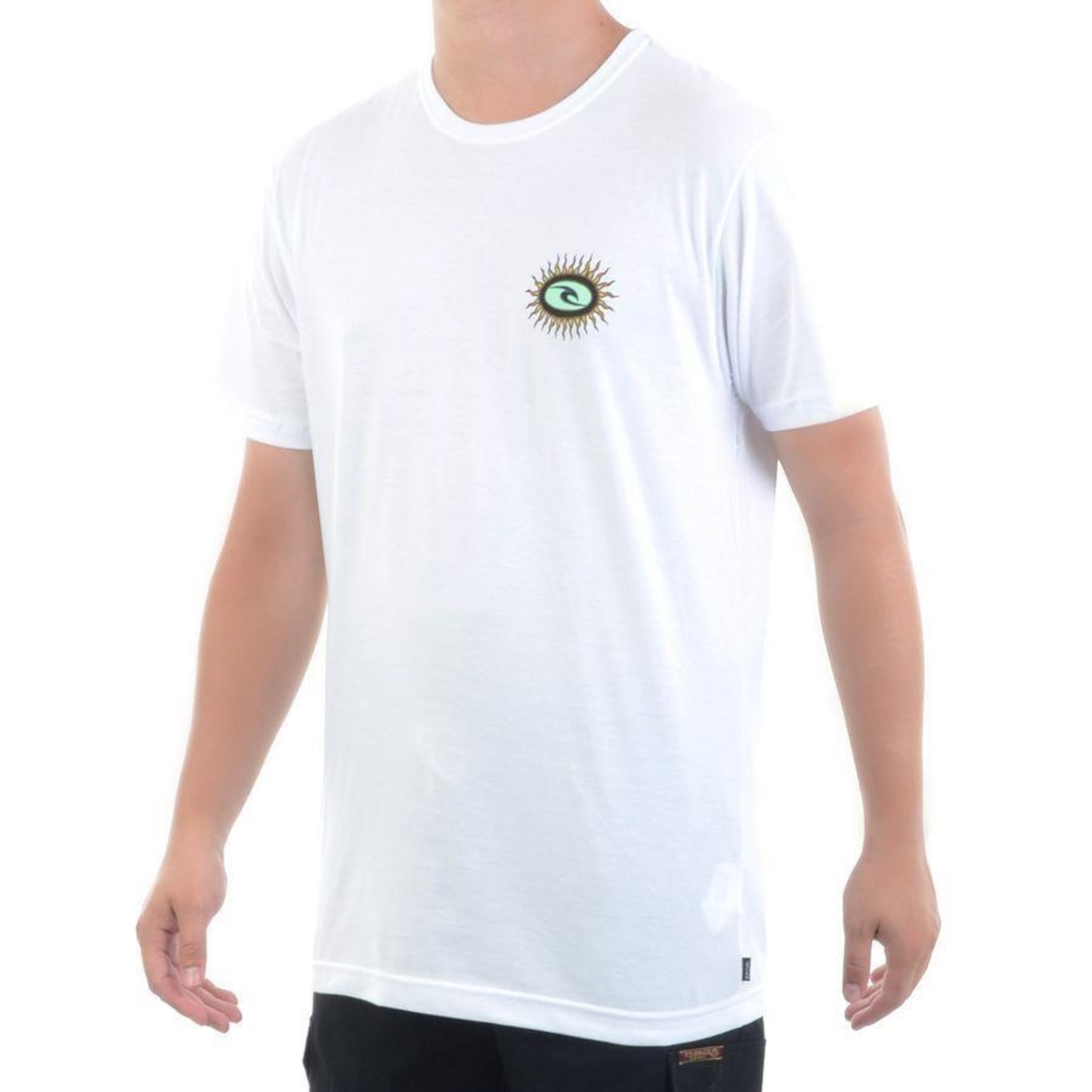 Camiseta Rip Curl Solid Rock Sun Tee - Masculina - Foto 2