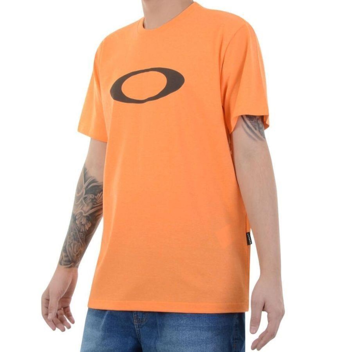 Camiseta Oakley O Ellipse - Masculina - Foto 1