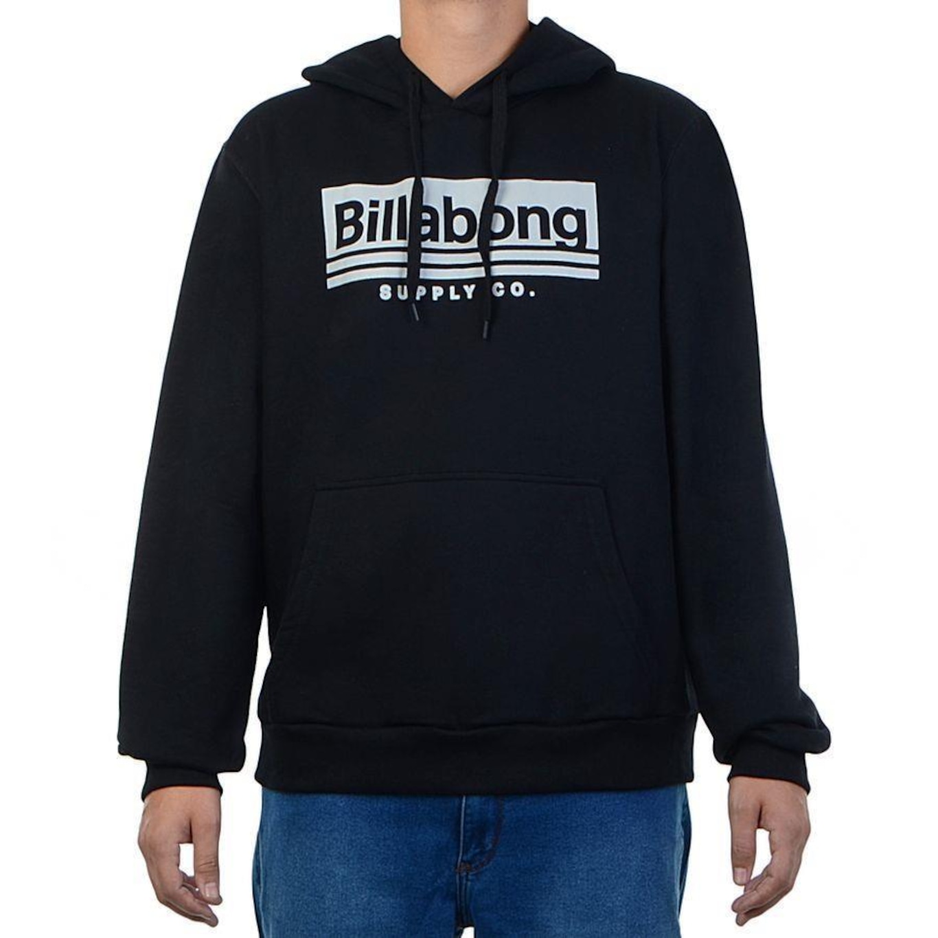 Blusão de Moletom com Capuz Billabong Canguru Walled - Masculino - Foto 1