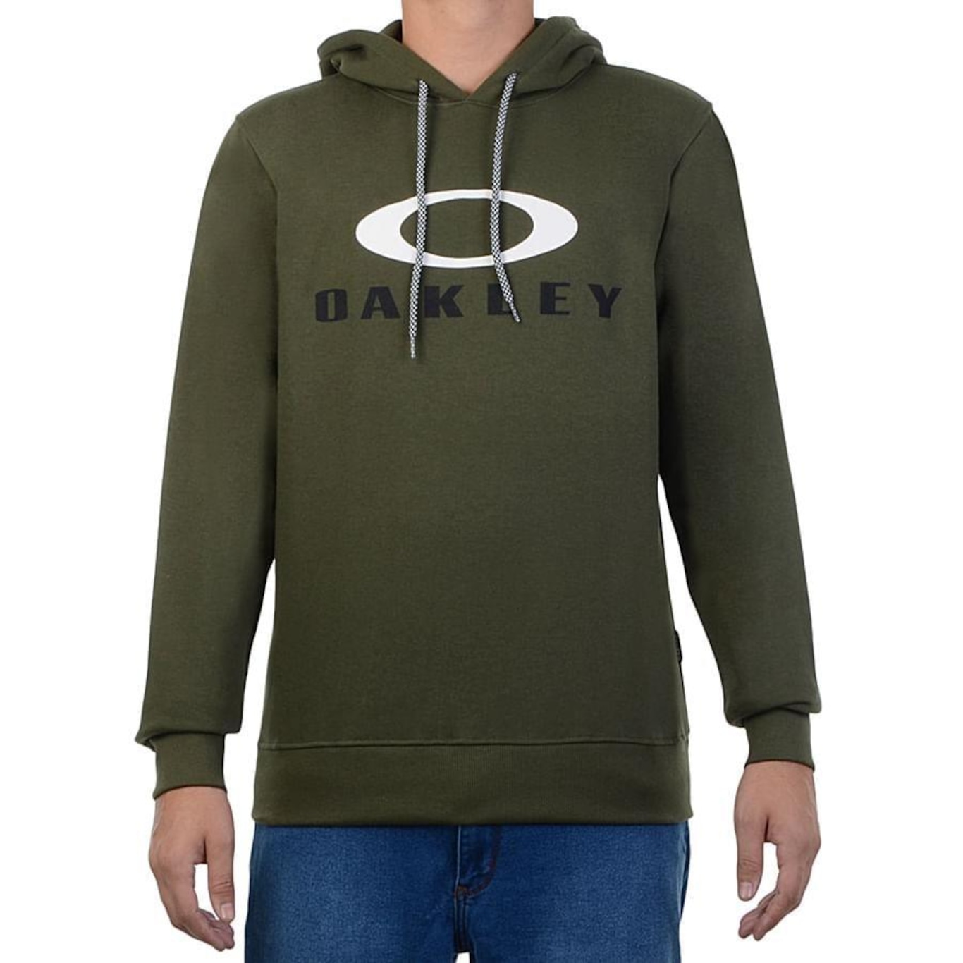 Blusão de Moletom com Capuz Oakley Dual Herb - Masculino - Foto 1