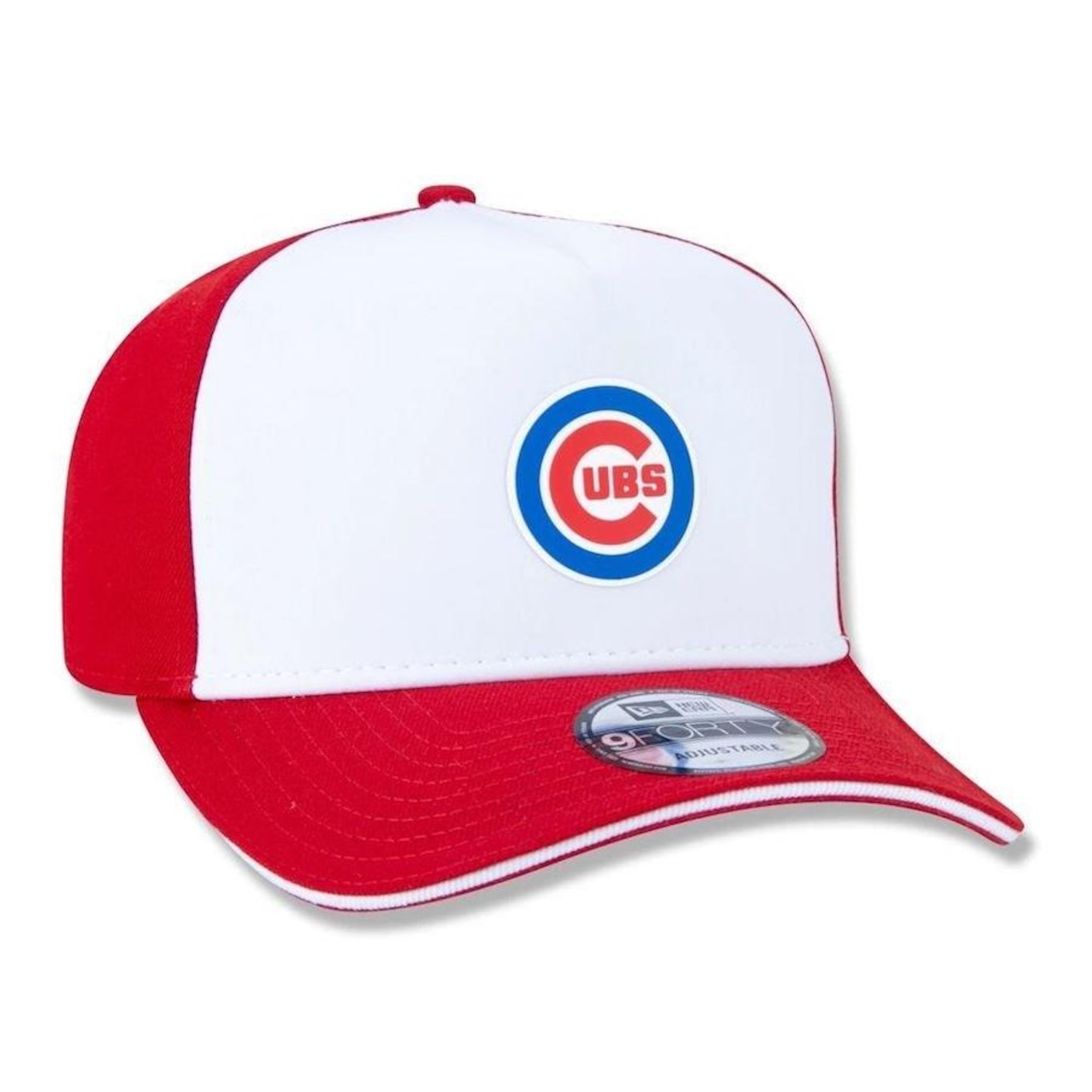 Boné Aba Curva New Era Chicago Cubs 940 Aframe Soccer Style Logo - Snapback - Adulto - Foto 4