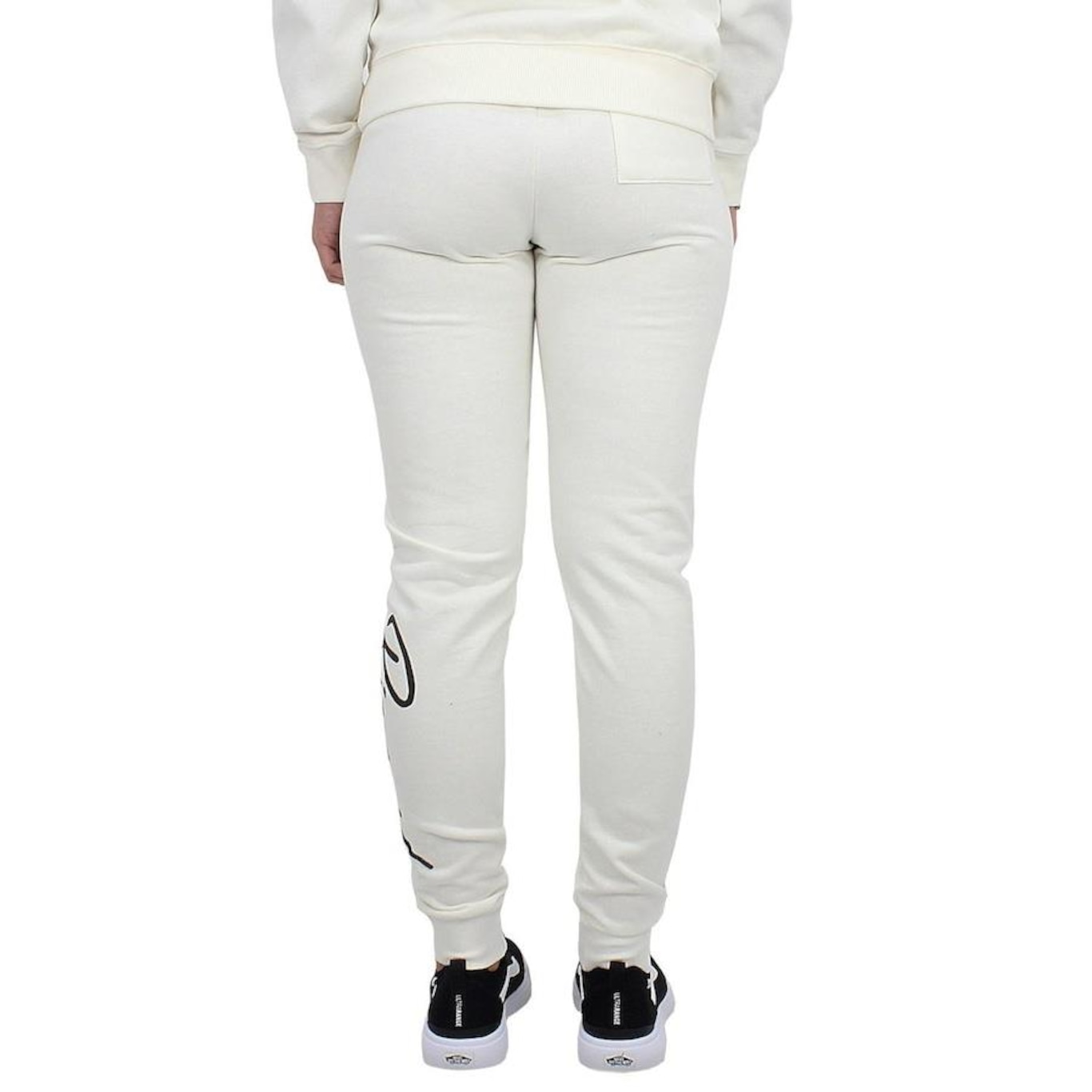 Calça de Moletom Rip Curl Script Pant Bone - Feminino - Foto 3