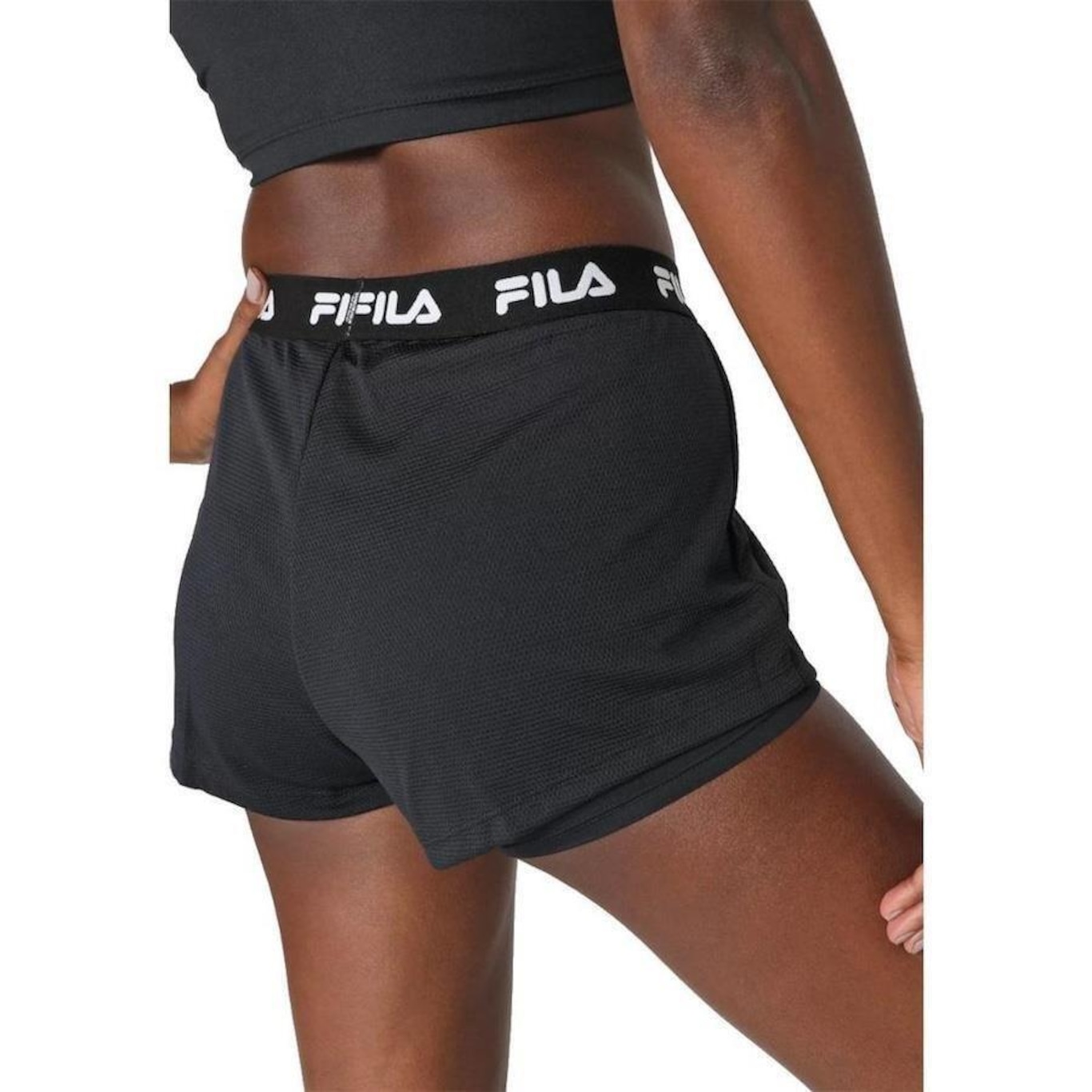 Shorts Feminino Fila Flow Elastic - Foto 4