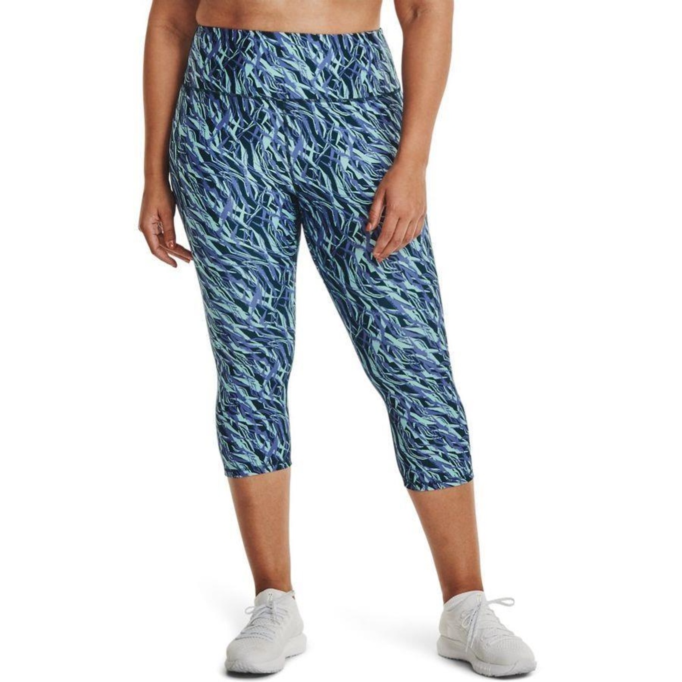 Calça Capri Under Armour HeatGear Print - Feminina - Foto 3