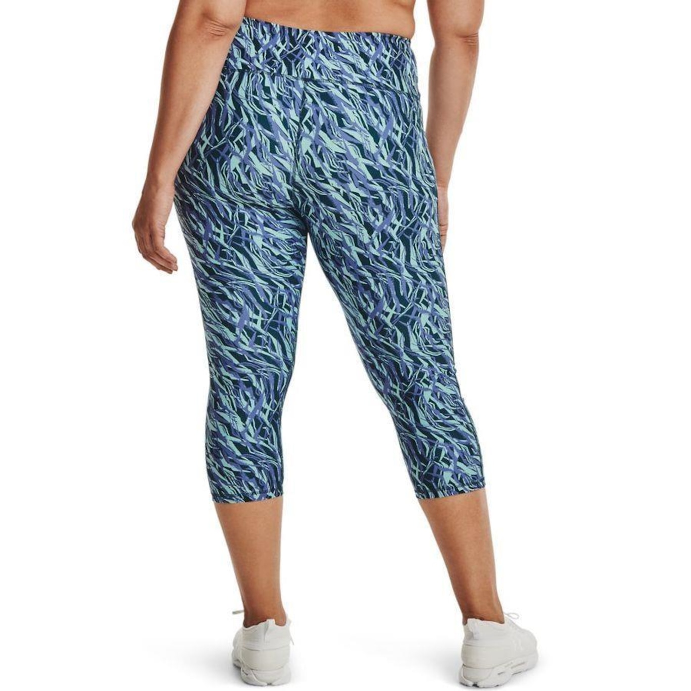 Calça Capri Under Armour HeatGear Print - Feminina - Foto 4