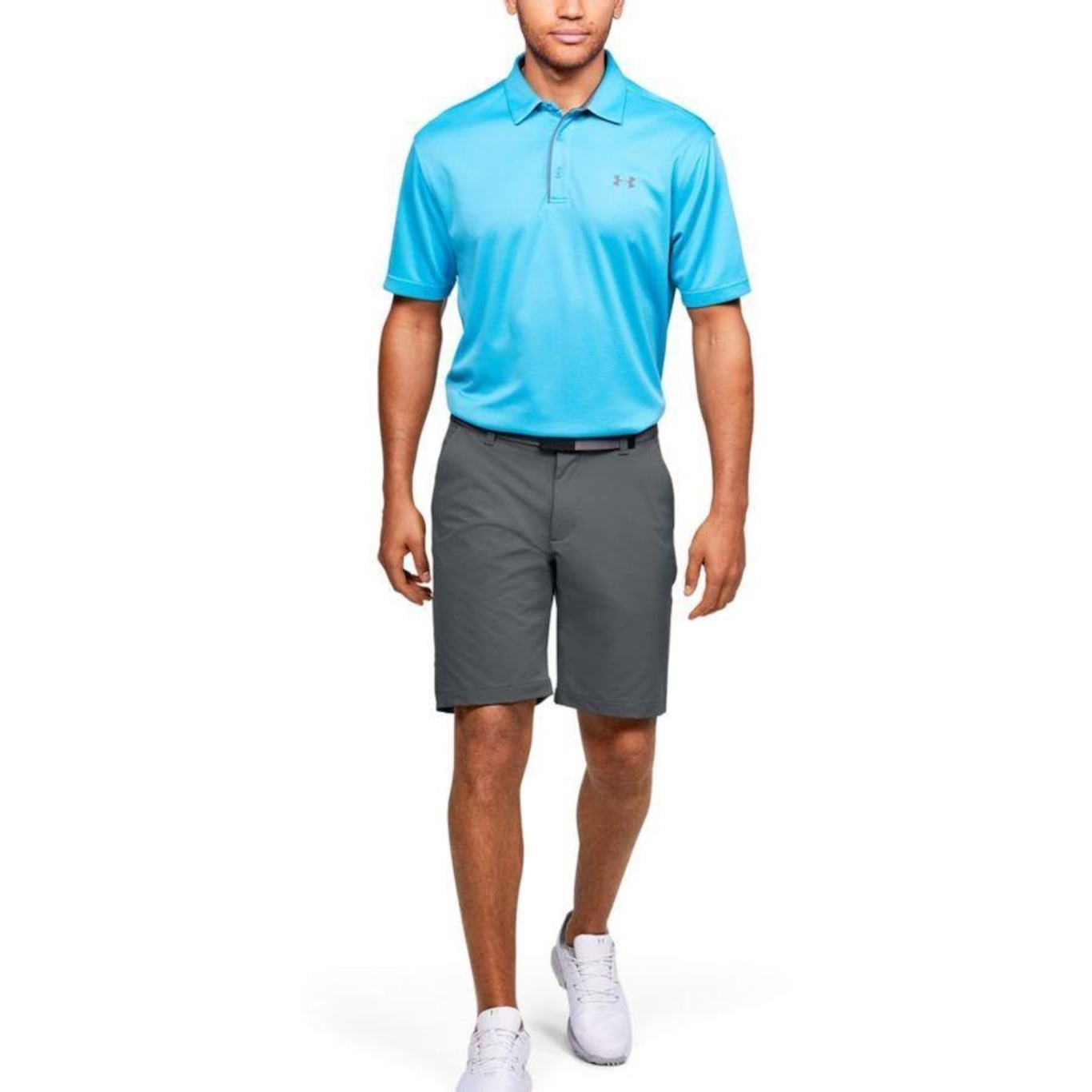 Shorts Under Armour de Golfe Tech - Masculino - Foto 2