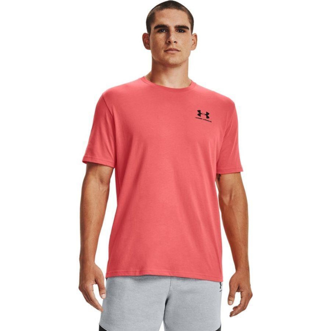 Camiseta Under Armour Left Chest - Masculina - Foto 1