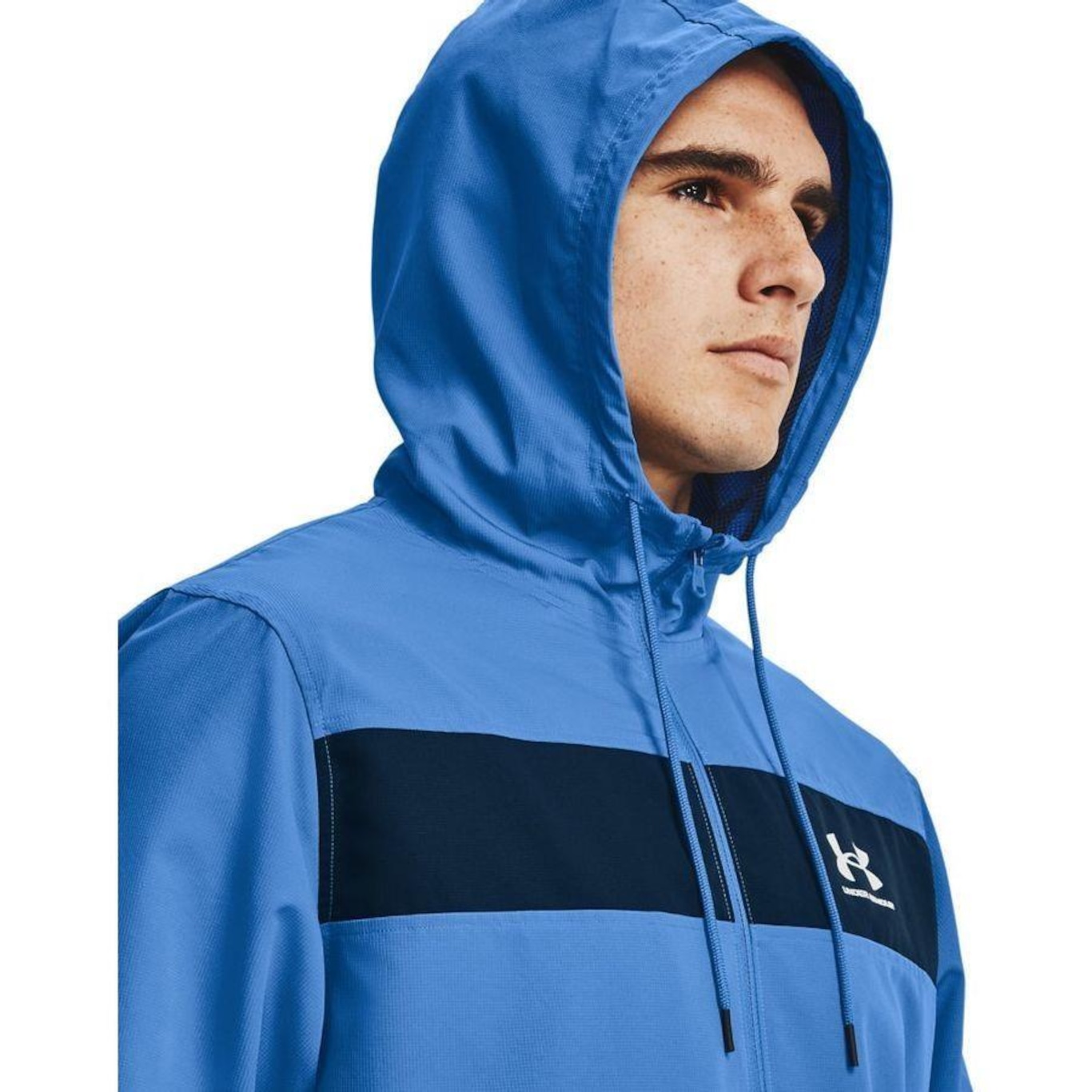 Jaqueta Under Armour Sportstyle Windbreaker - Masculina - Foto 4