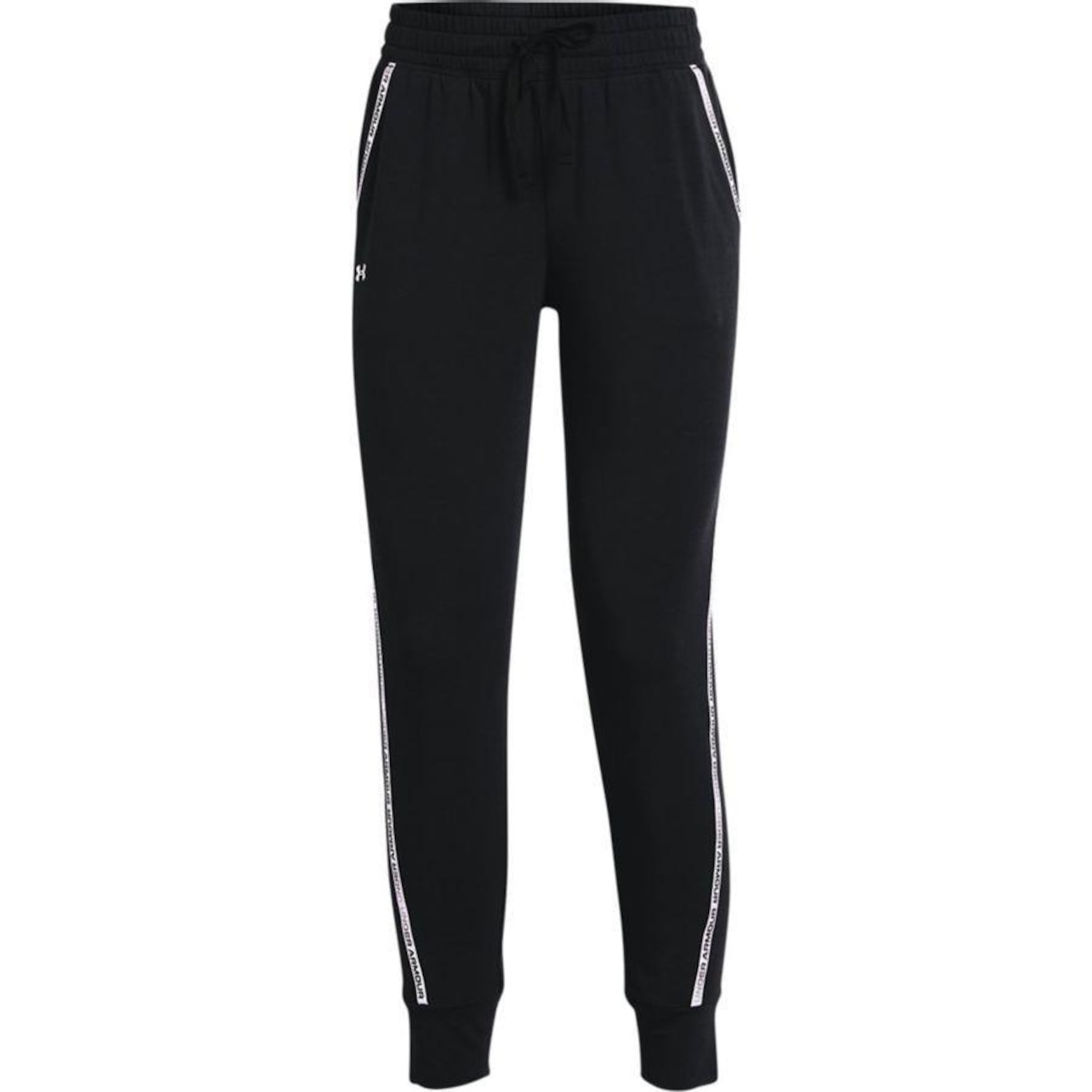 Calça Under Armour Rival Terry Taped Pant - Feminina - Foto 1