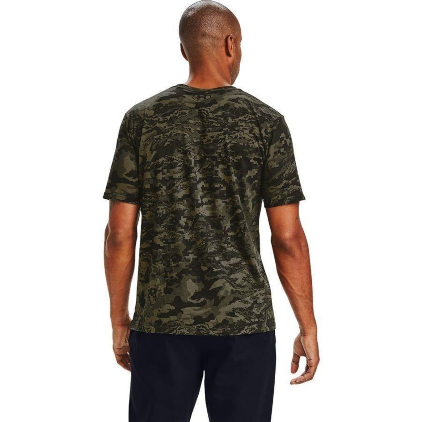 Camiseta Under Armour Manga Curta ABC Camo - Masculina - Foto 2