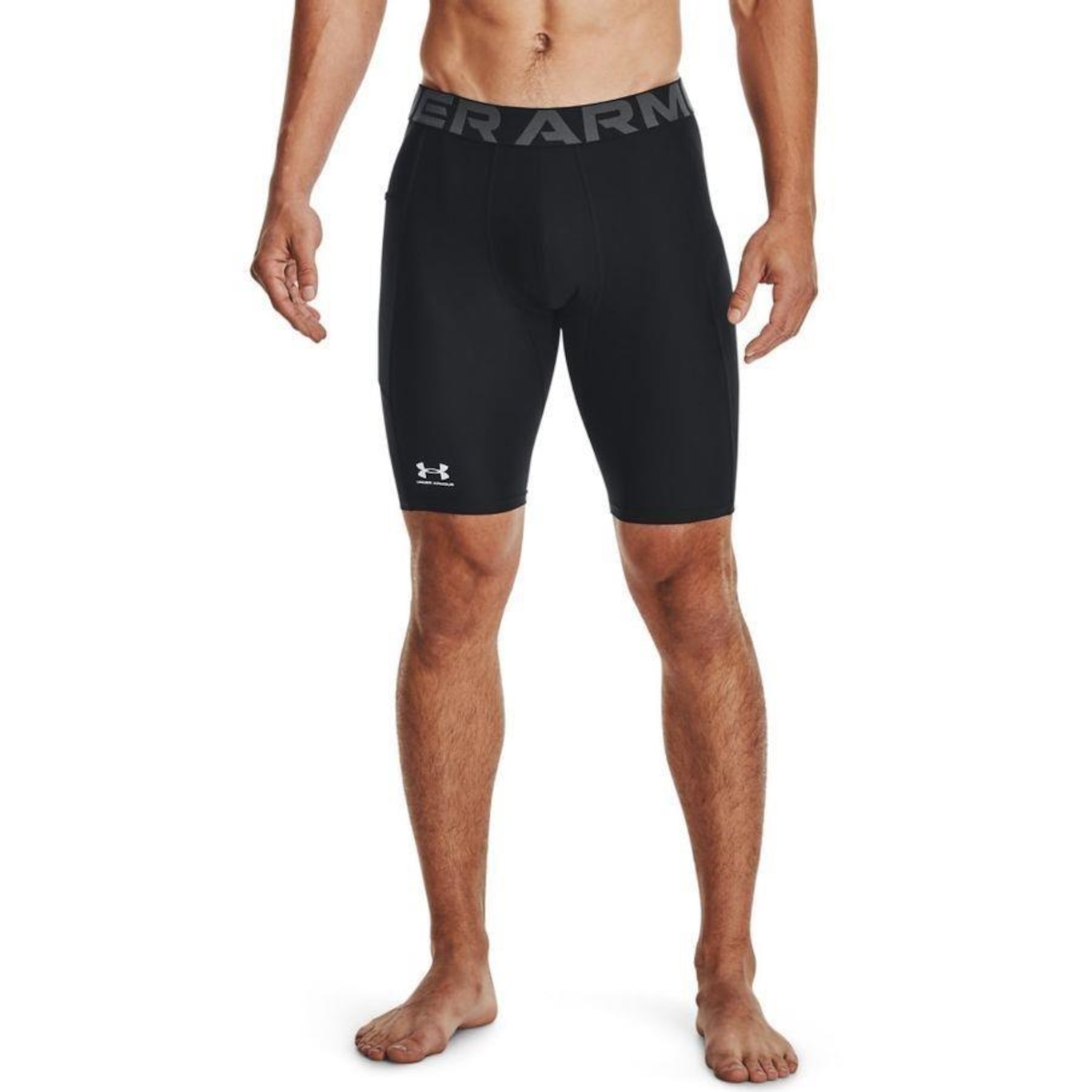 Bermuda Térmica Under Armour HG Pocket Long - Masculino - Foto 1