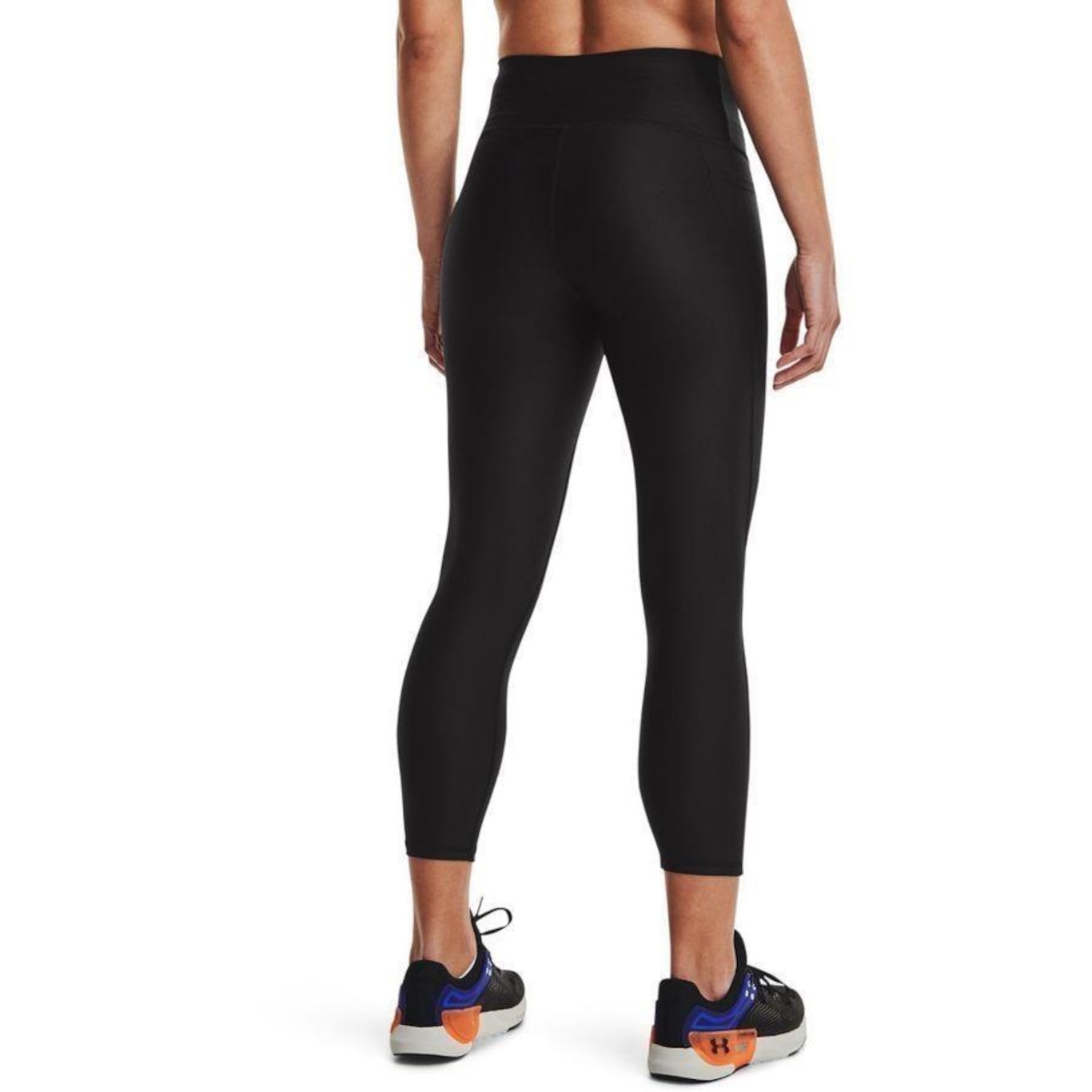 Calça Legging Under Armour HeatGear No-Slip Waistband Graphic - Feminina - Foto 4