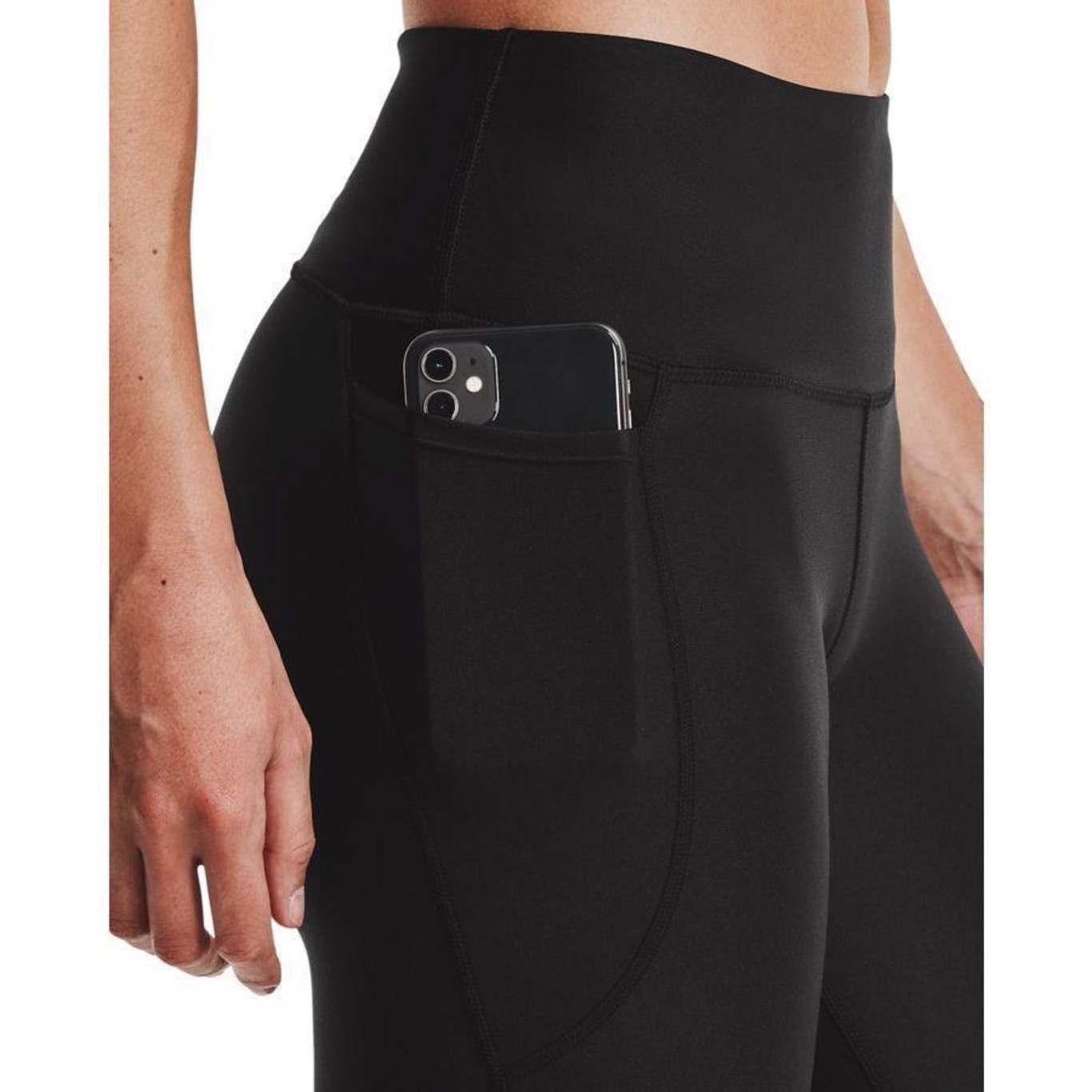 Calça Legging Under Armour HeatGear No-Slip Waistband Graphic - Feminina - Foto 5