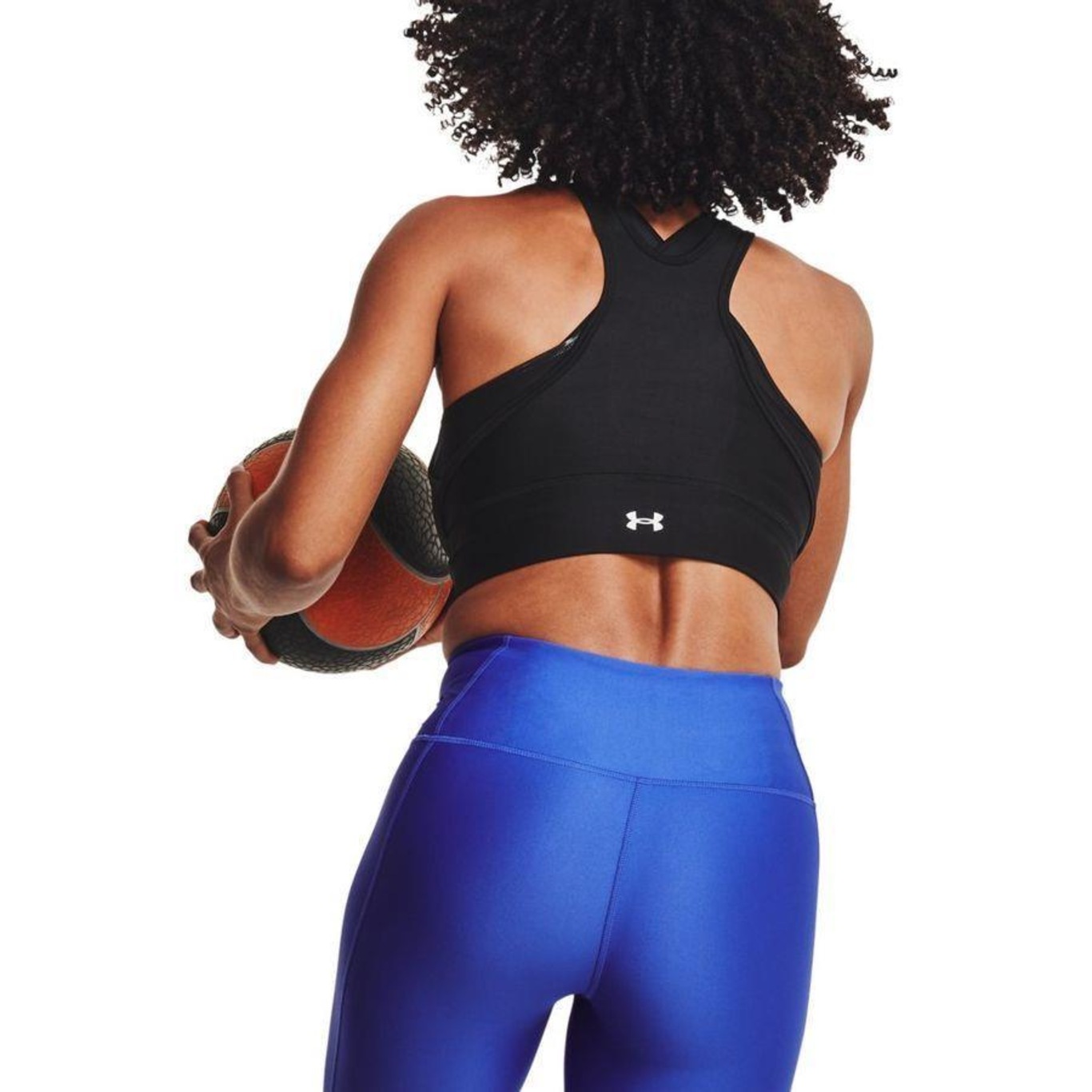 Camiseta Regata Under Armour HG Armour Crop Tank - Feminina - Foto 4