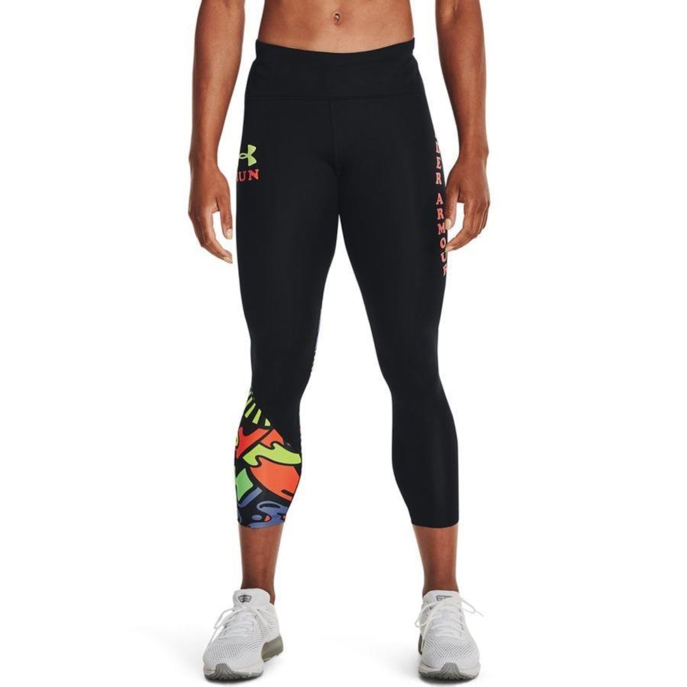 Calça Legging Under Armour Keep Weird Tight - Feminina - Foto 1