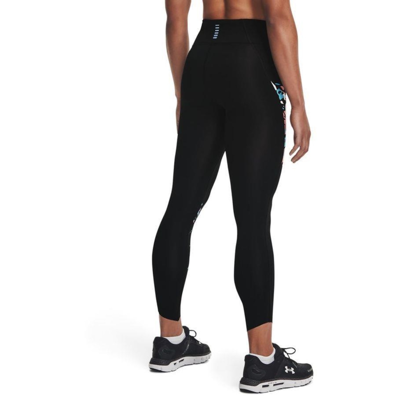 Calça Legging Under Armour Fly Fast Floral 7/8 Tight - Feminina - Foto 3