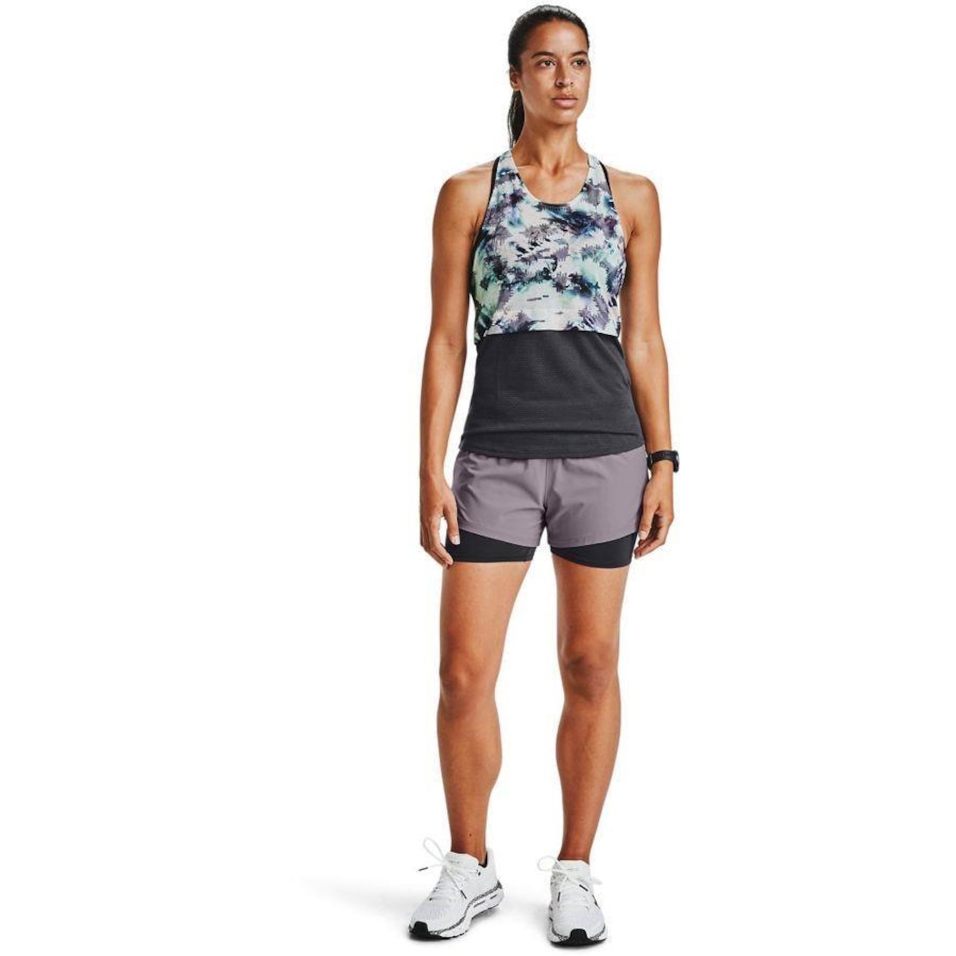 Camiseta Regata Under Armour Streaker 2.0 Inverse - Feminina - Foto 2