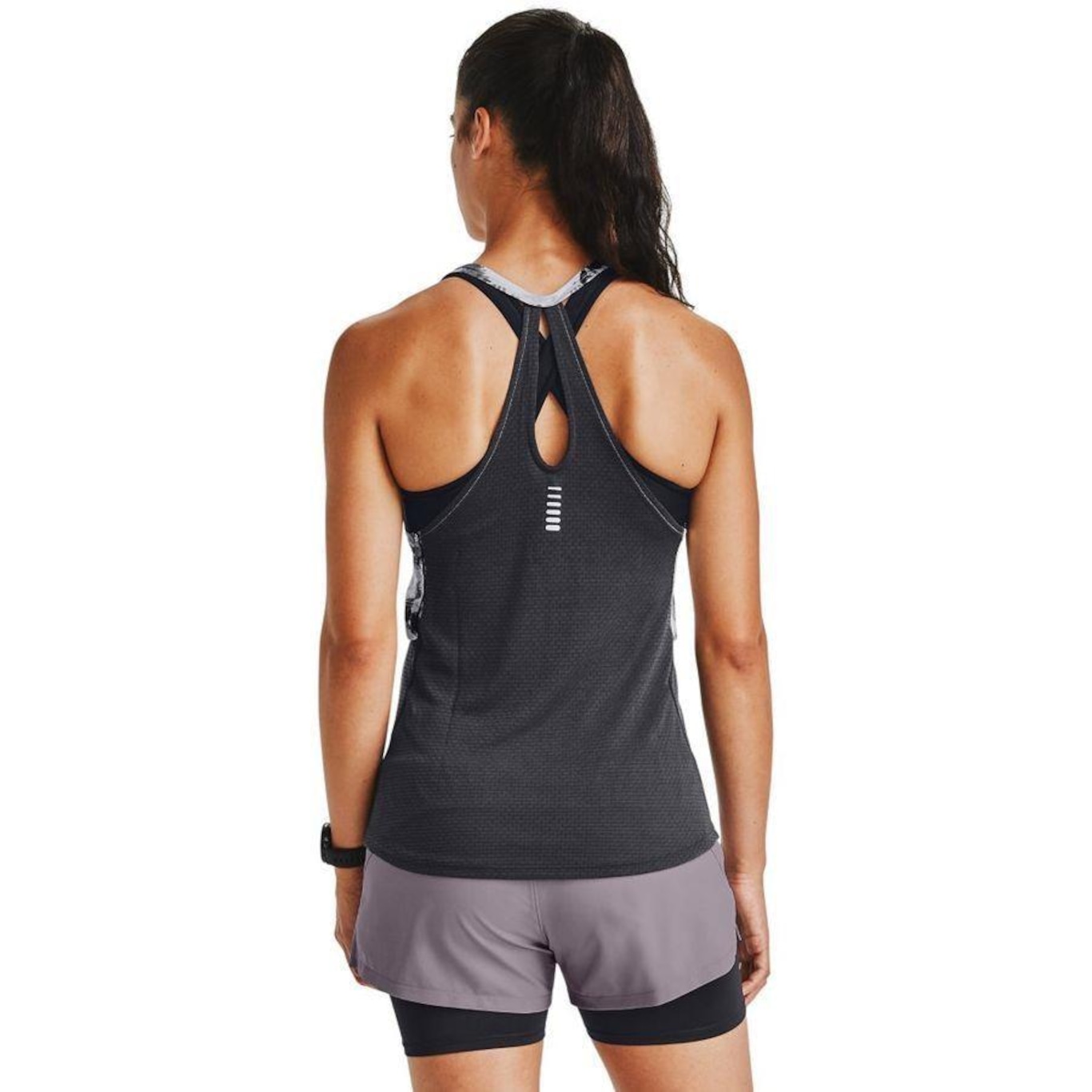 Camiseta Regata Under Armour Streaker 2.0 Inverse - Feminina - Foto 3