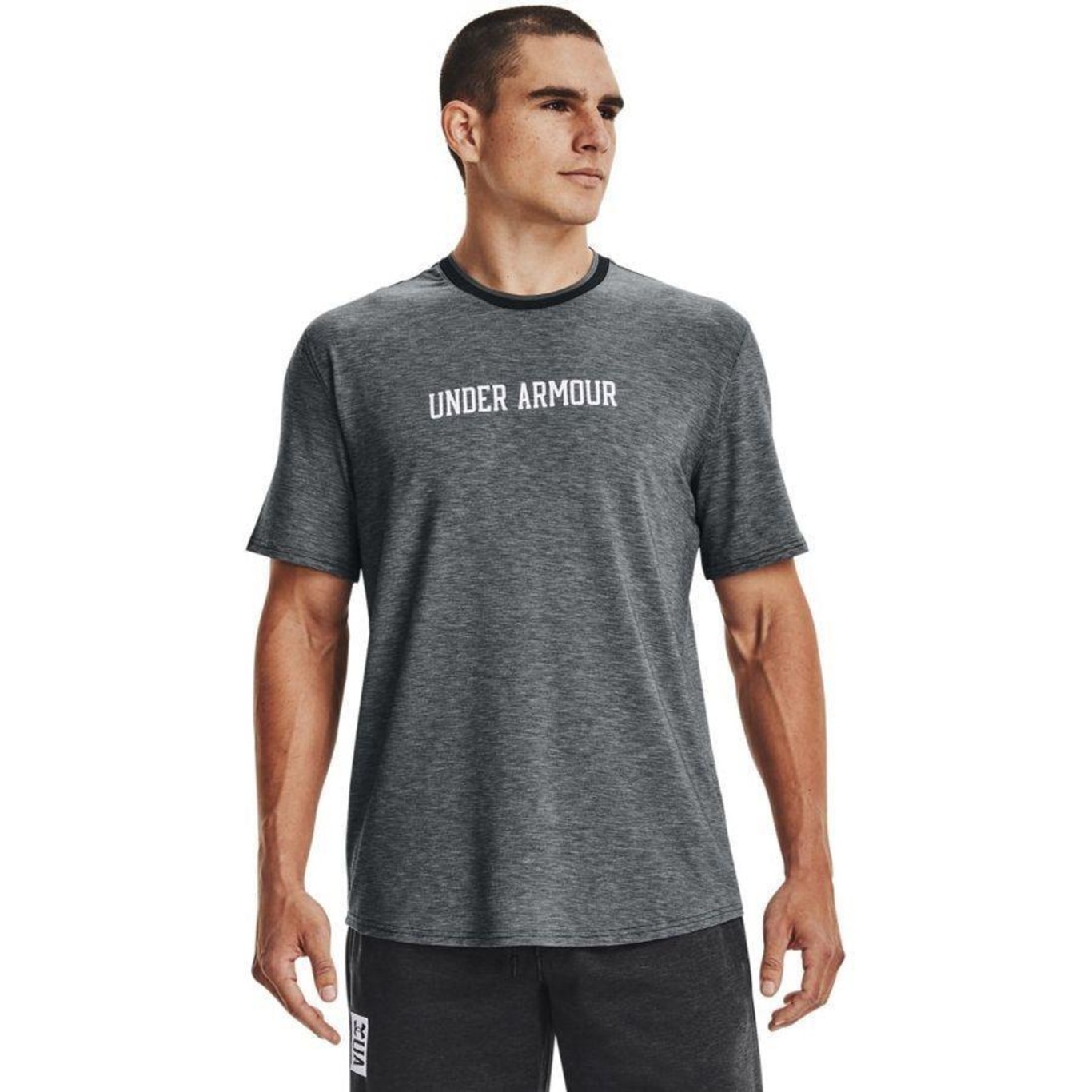 Camiseta Under Armour Recover Sleep Crew - Masculina - Foto 1