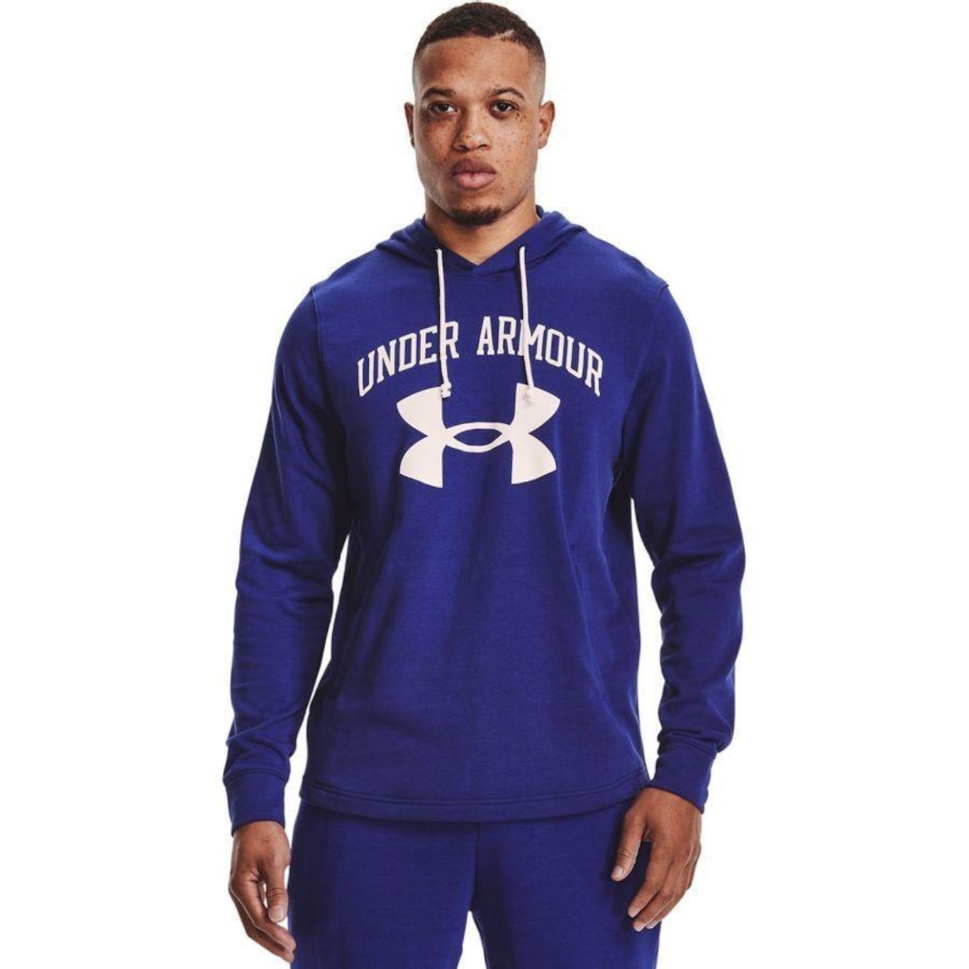 Moletom de Treino Masculino Under Armour Rival Fleece Big Logo HD