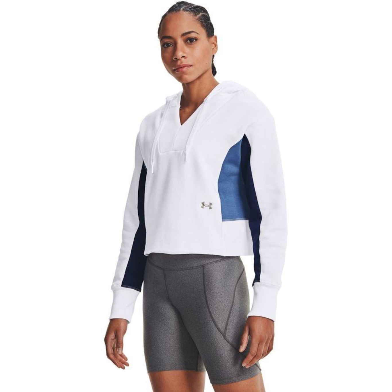 Moletom de Treino Feminino Under Armour Rival Fleece Logo Hoodie