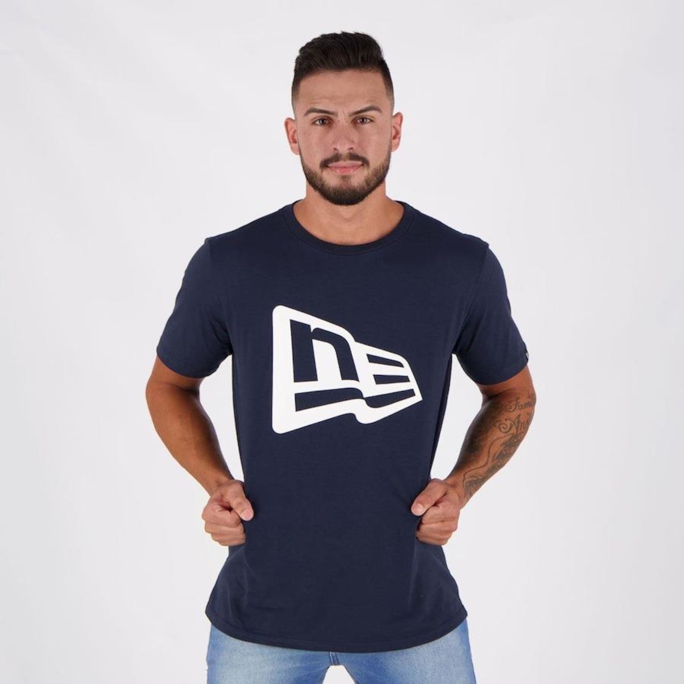 Camiseta New Era Essentials Flag - Masculina - Foto 5