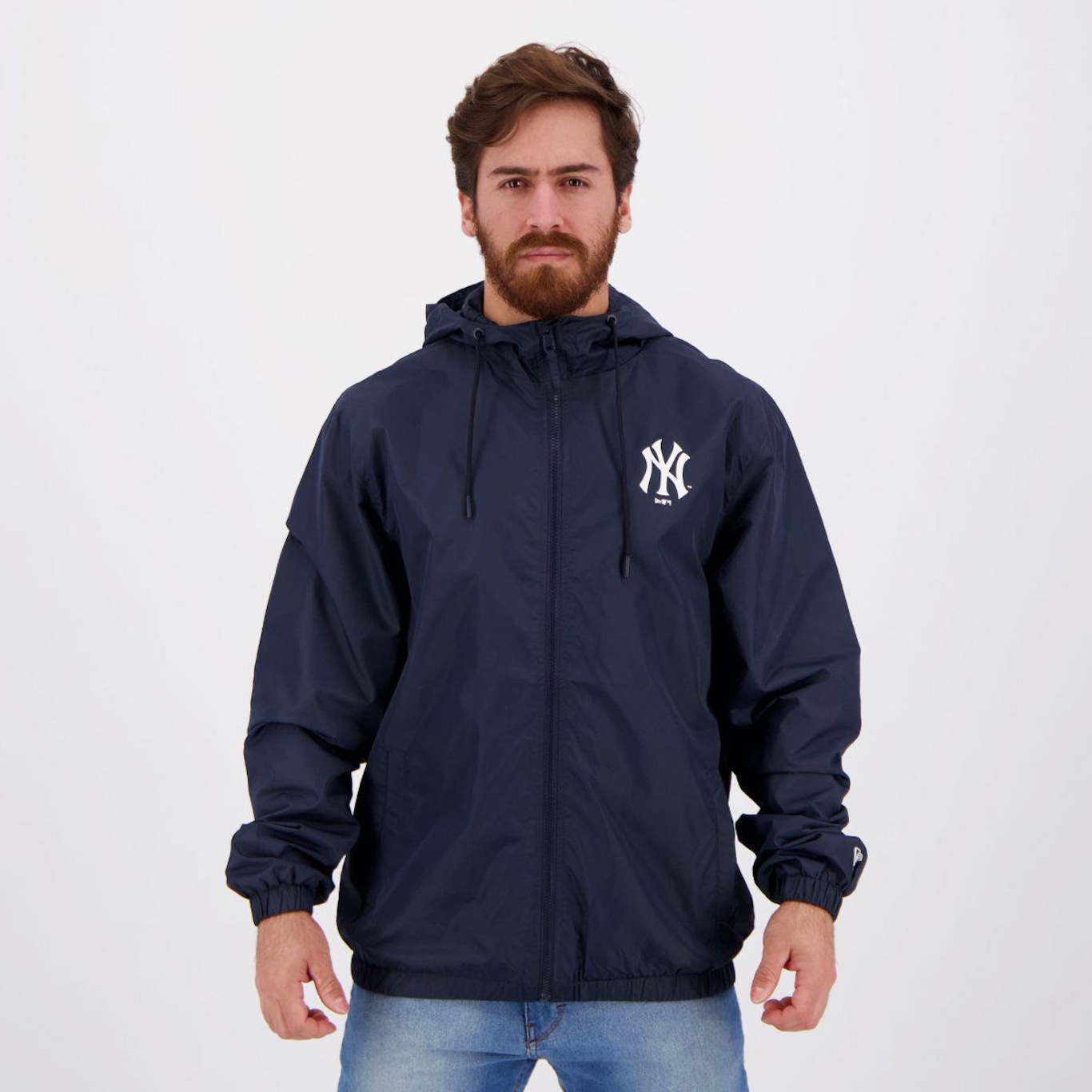 Jaqueta com Capuz New Era New York Yankees - Masculina - Foto 1