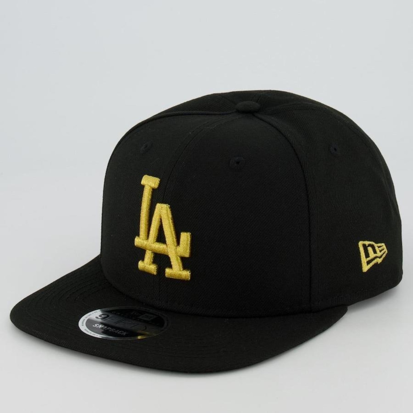 Boné Aba Reta New Era 9Fifty Original Fit MLB Los Angeles Dodgers Of Sn White On Cardinal - Snapback - Adulto - Foto 1