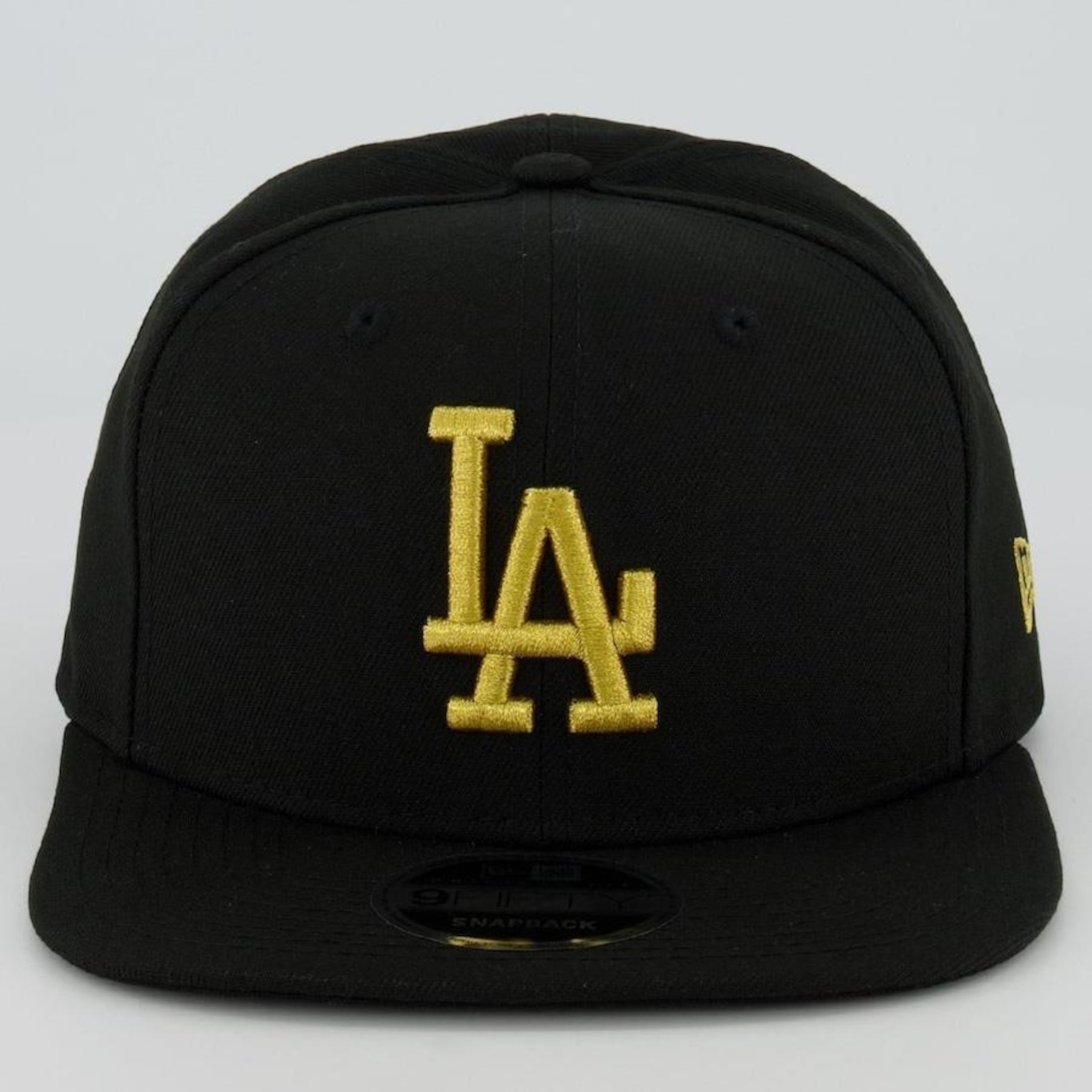 Boné Aba Reta New Era 9Fifty Original Fit MLB Los Angeles Dodgers Of Sn White On Cardinal - Snapback - Adulto - Foto 2