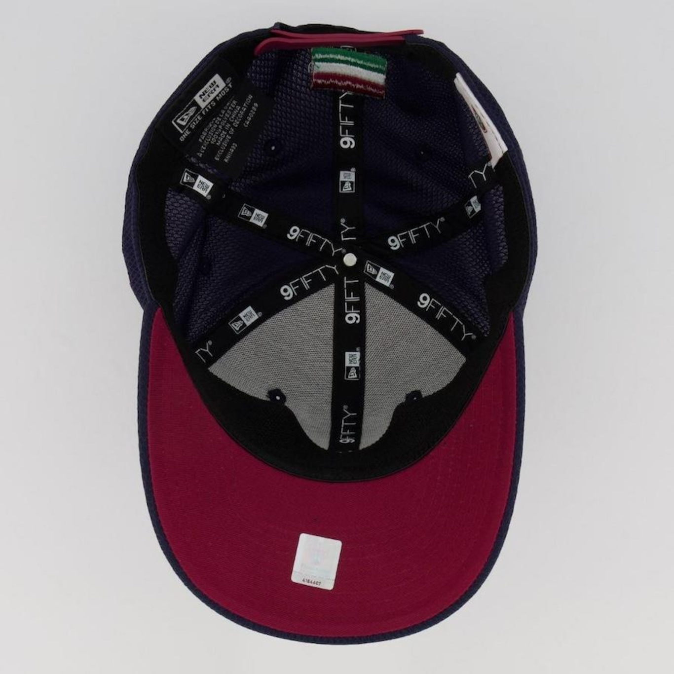 Boné Aba Curva New Era Fluminense 950 - Snapback - Adulto - Foto 4