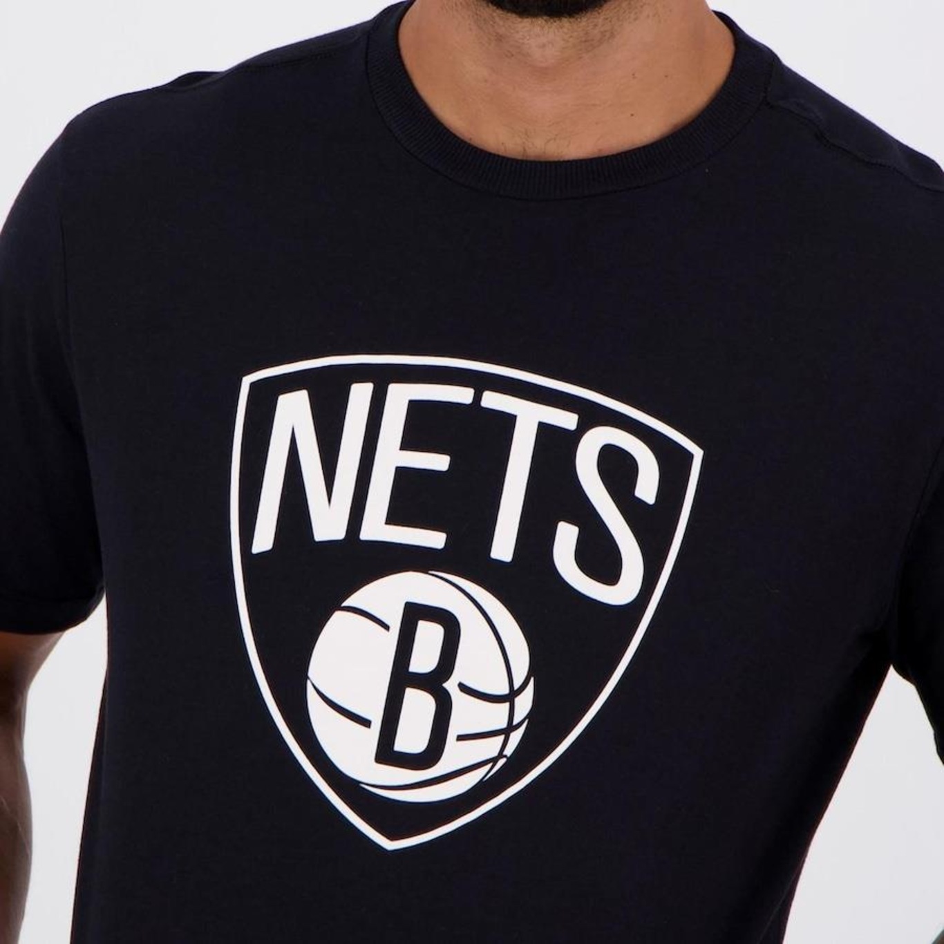 Camiseta New Era NBA Brooklyn Nets Sport - Masculina - Foto 4