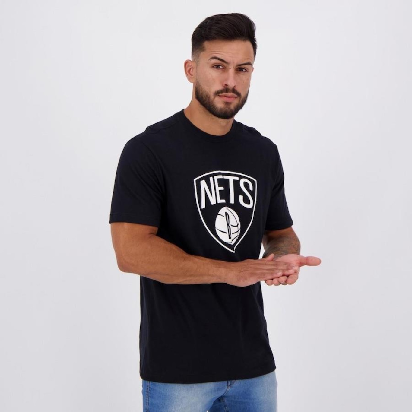 Camiseta New Era NBA Brooklyn Nets Sport - Masculina - Foto 5