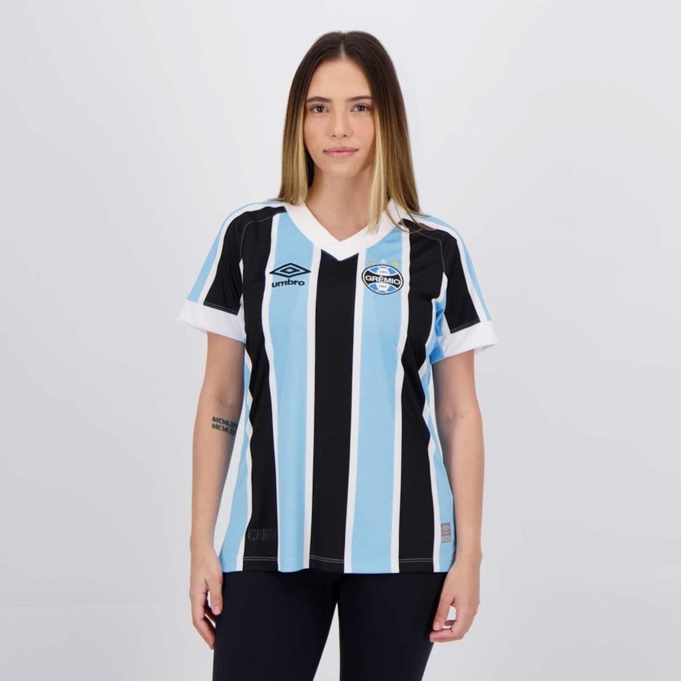 Camisa do Grêmio I 21 Umbro - Feminina - Foto 1