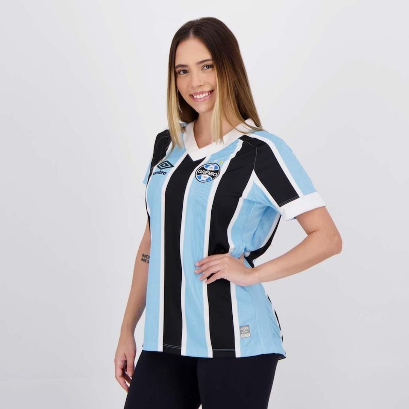 Camisa do Grêmio I 21 Umbro - Feminina - Foto 2