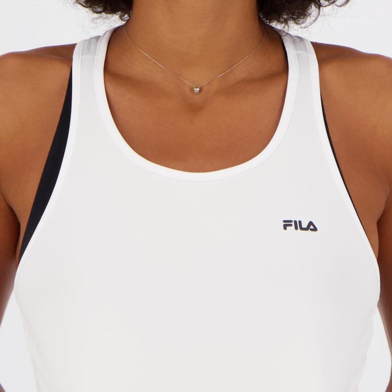 Camiseta Regata Fila Basic Sports - Feminina - Foto 4