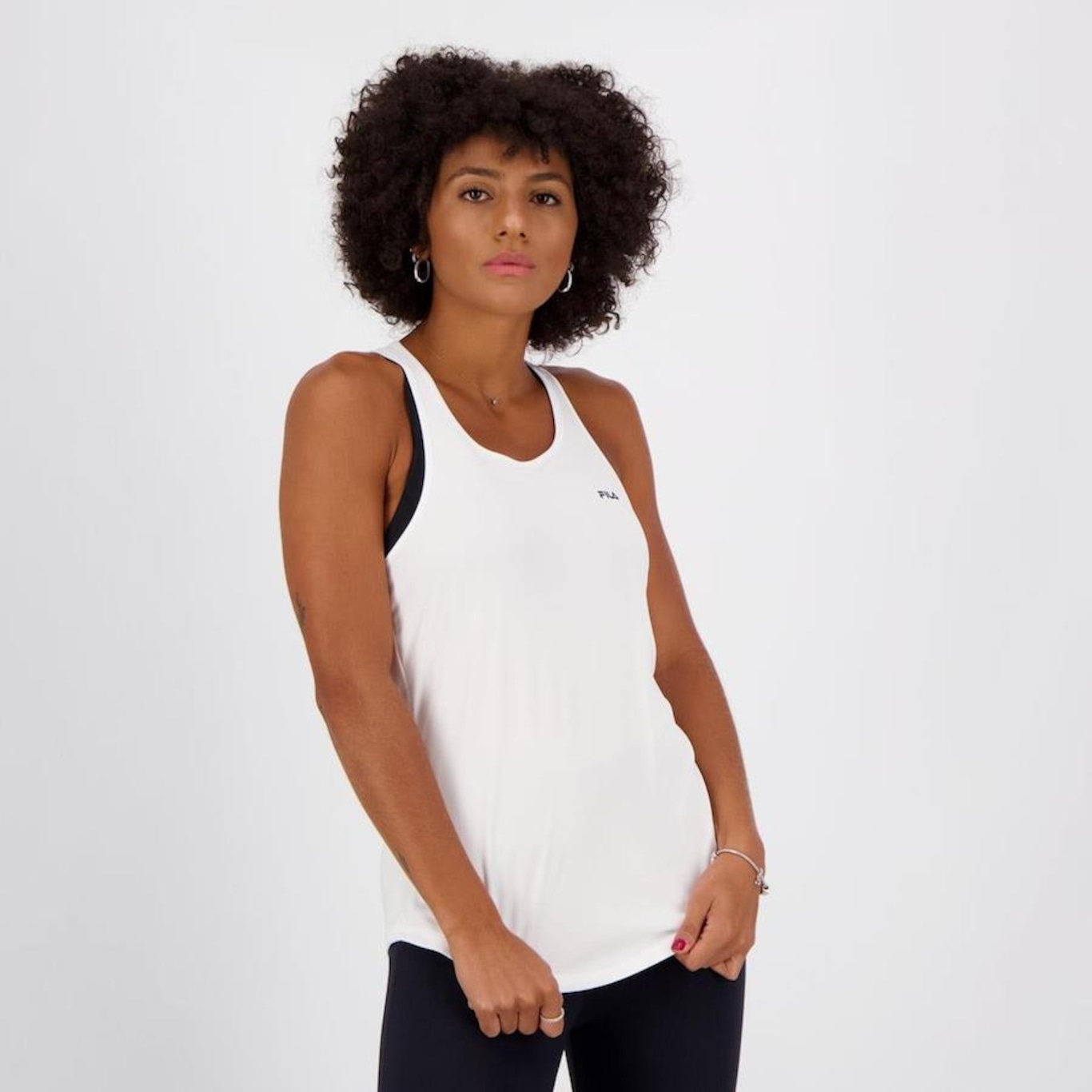 Camiseta Regata Fila Basic Sports - Feminina - Foto 5