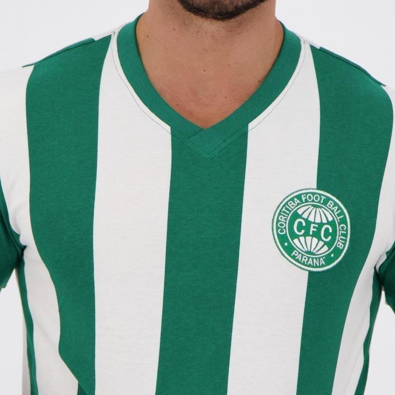 Camisa do Coritiba Retrô 1985 - Masculina - Foto 4