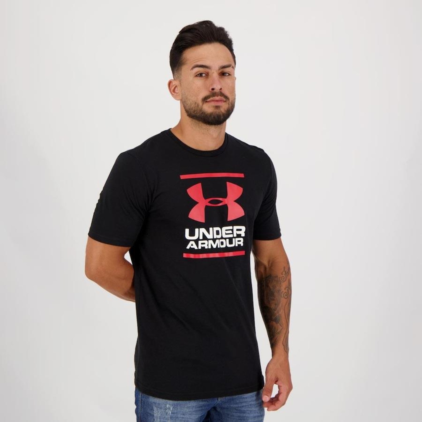 Camiseta Under Armour Manga Curta GL Foundation - Masculina - Foto 5