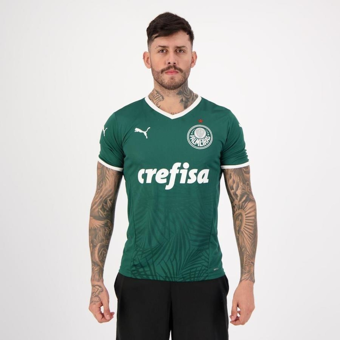 Camisa Puma Palmeiras I 2022 - Masculina - Foto 1