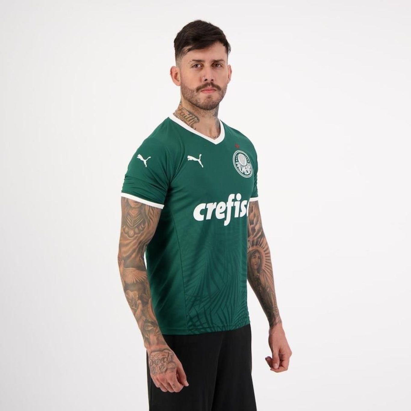 Camisa Puma Palmeiras I 2022 - Masculina - Foto 5